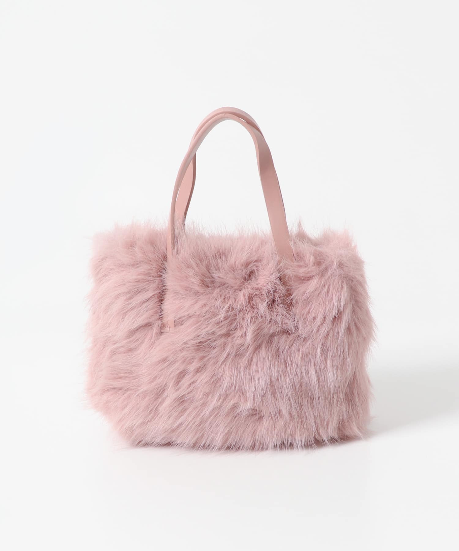フラッフィーハンドバッグ PINK -