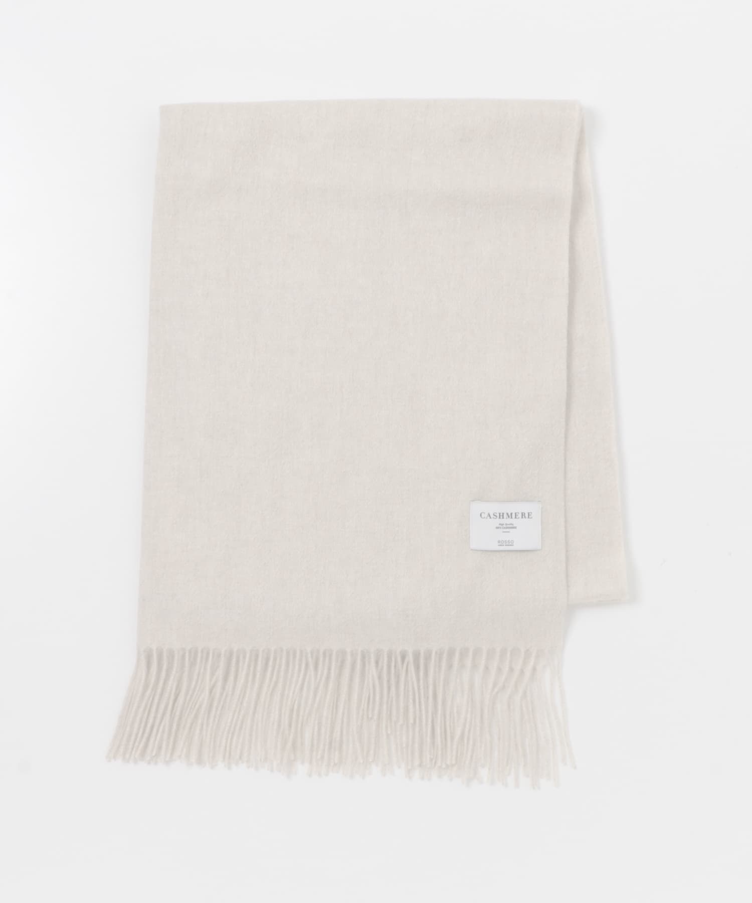 カシミヤストール offwhite FREE