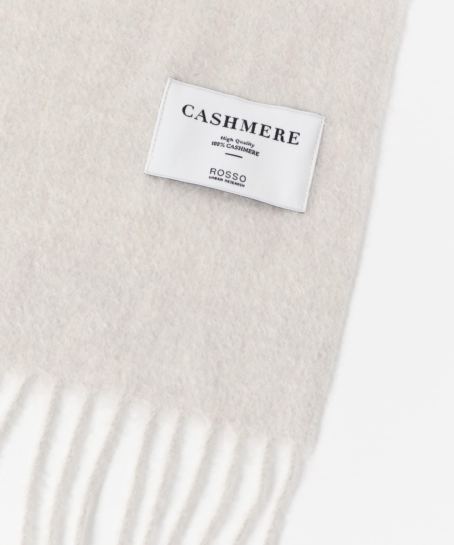 カシミヤストール offwhite FREE