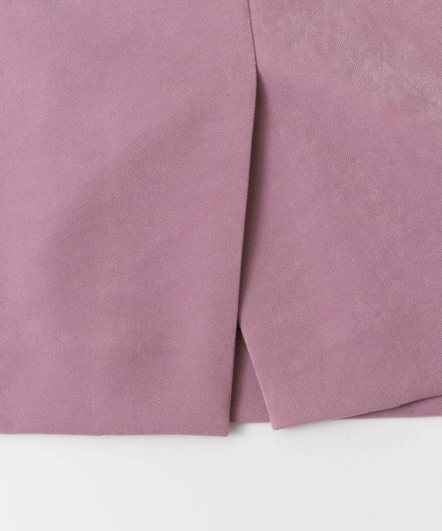 デコルテレースフリルドレス∴ SMOKYMAUVE FREE