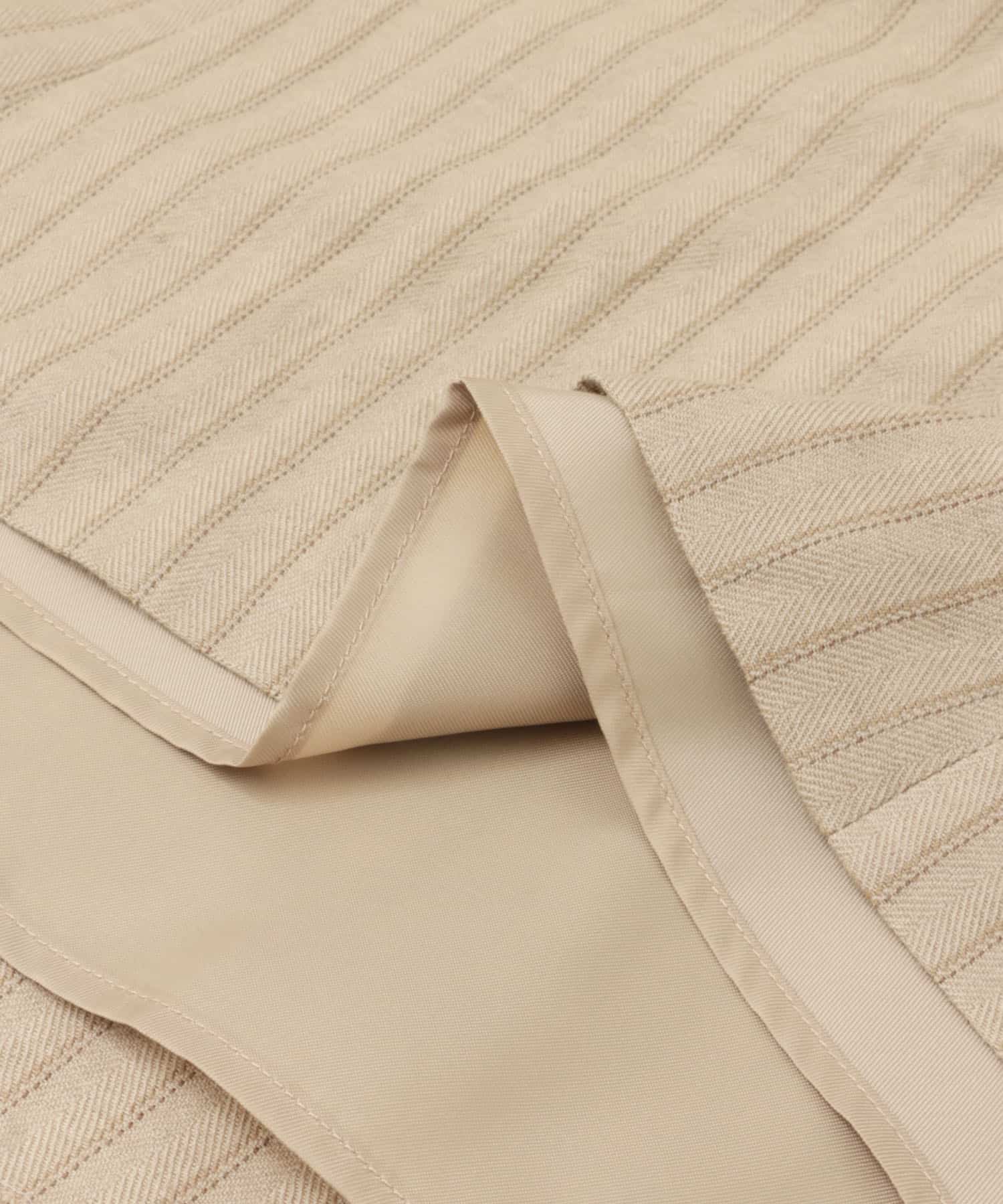 ウールリネンヘリンボンスカート∴ BEIGE 36
