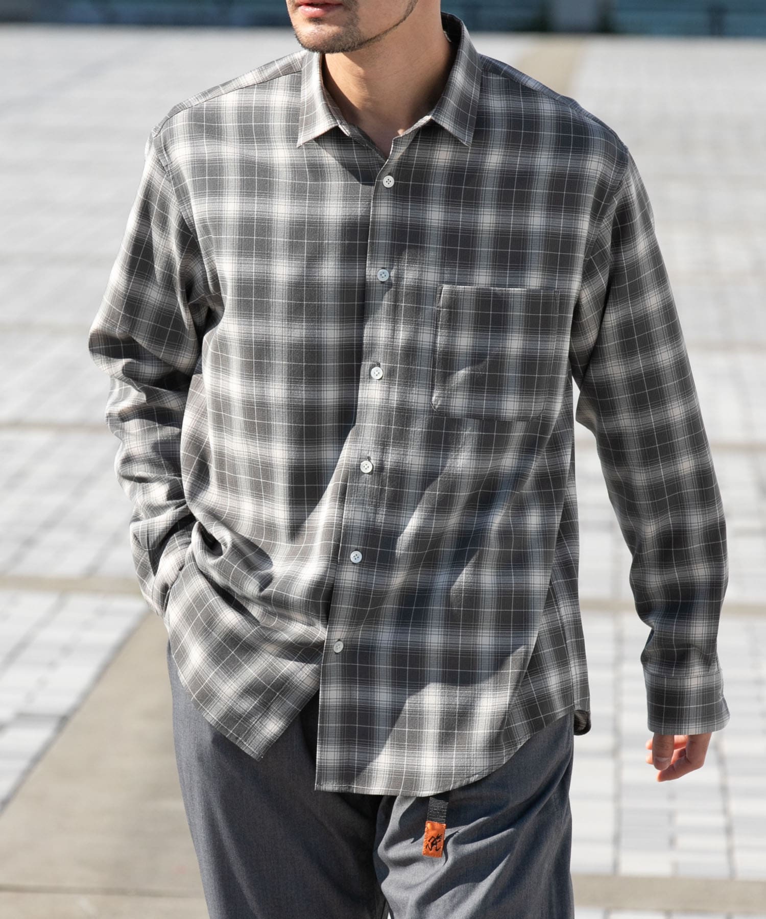 身長：173cm サイズ：L