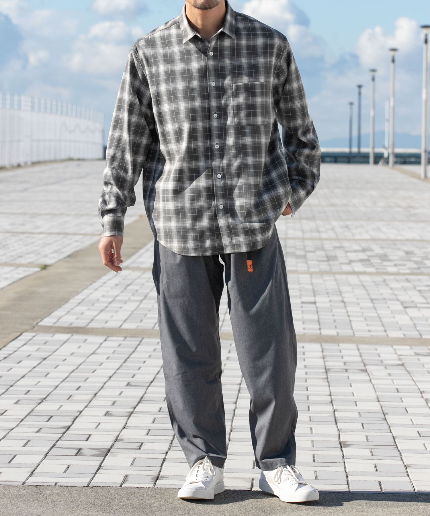 身長：173cm サイズ：L