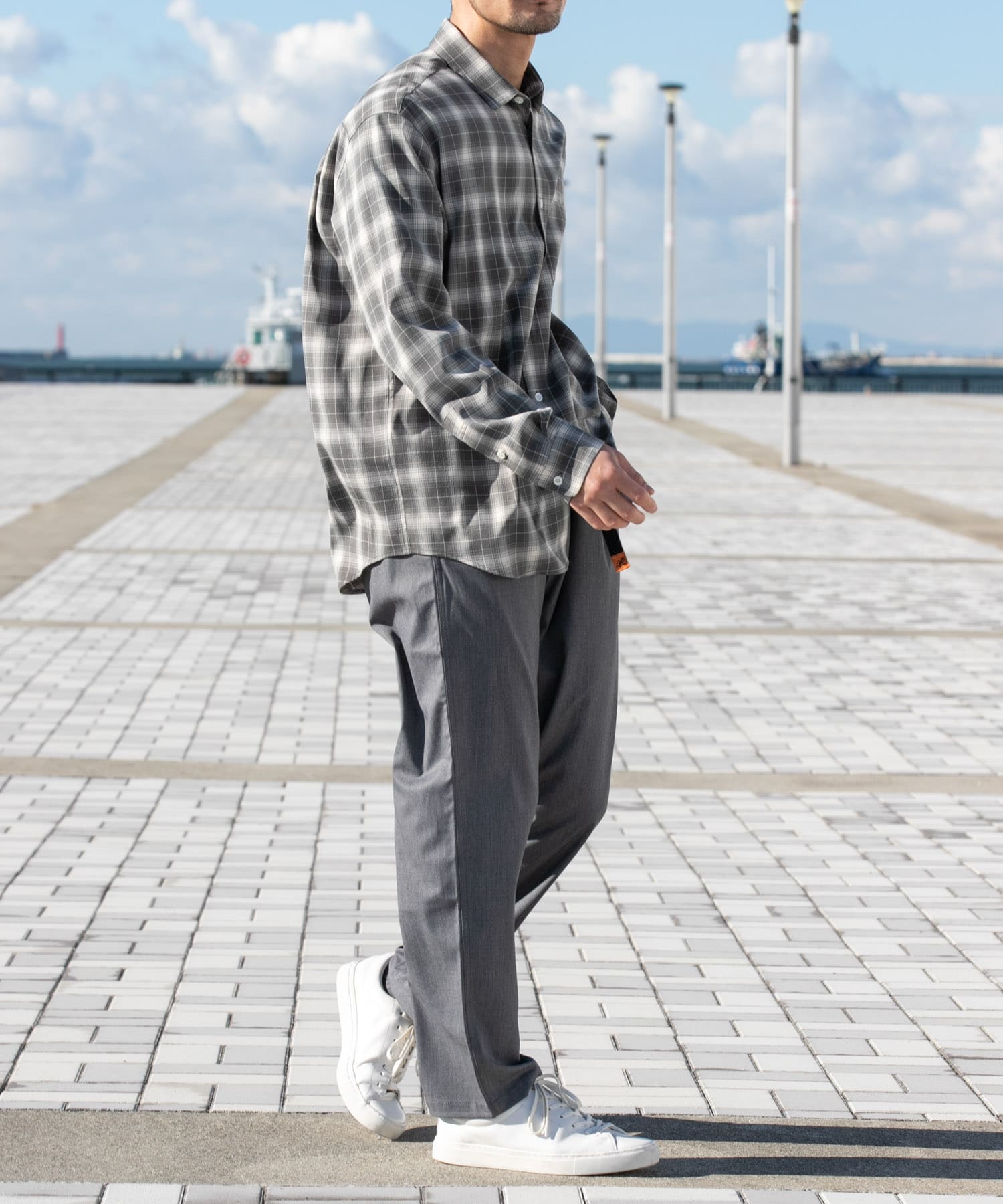身長：173cm サイズ：L