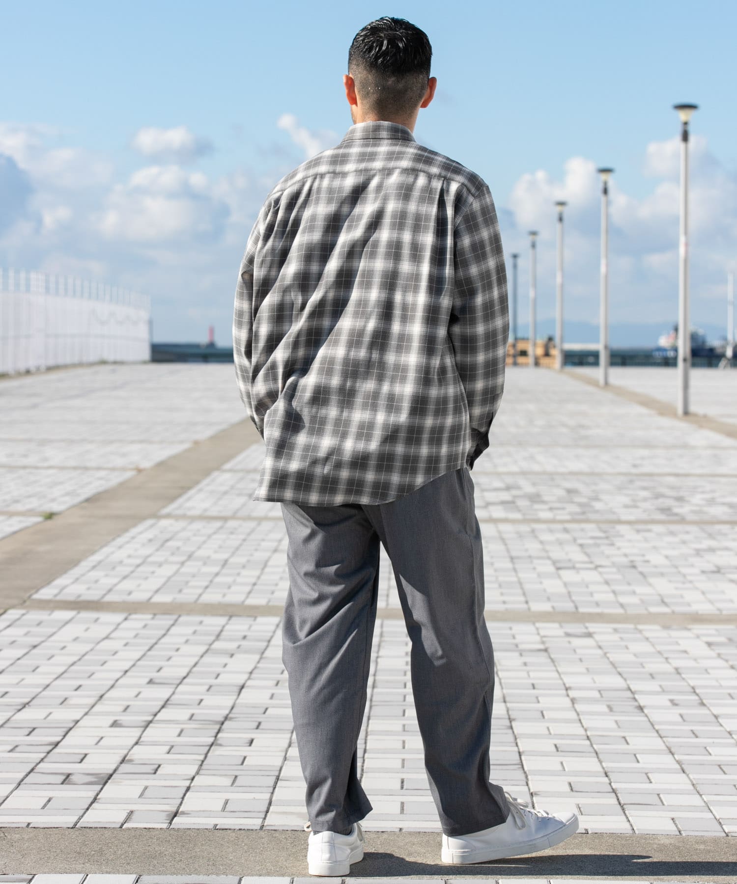 身長：173cm サイズ：L