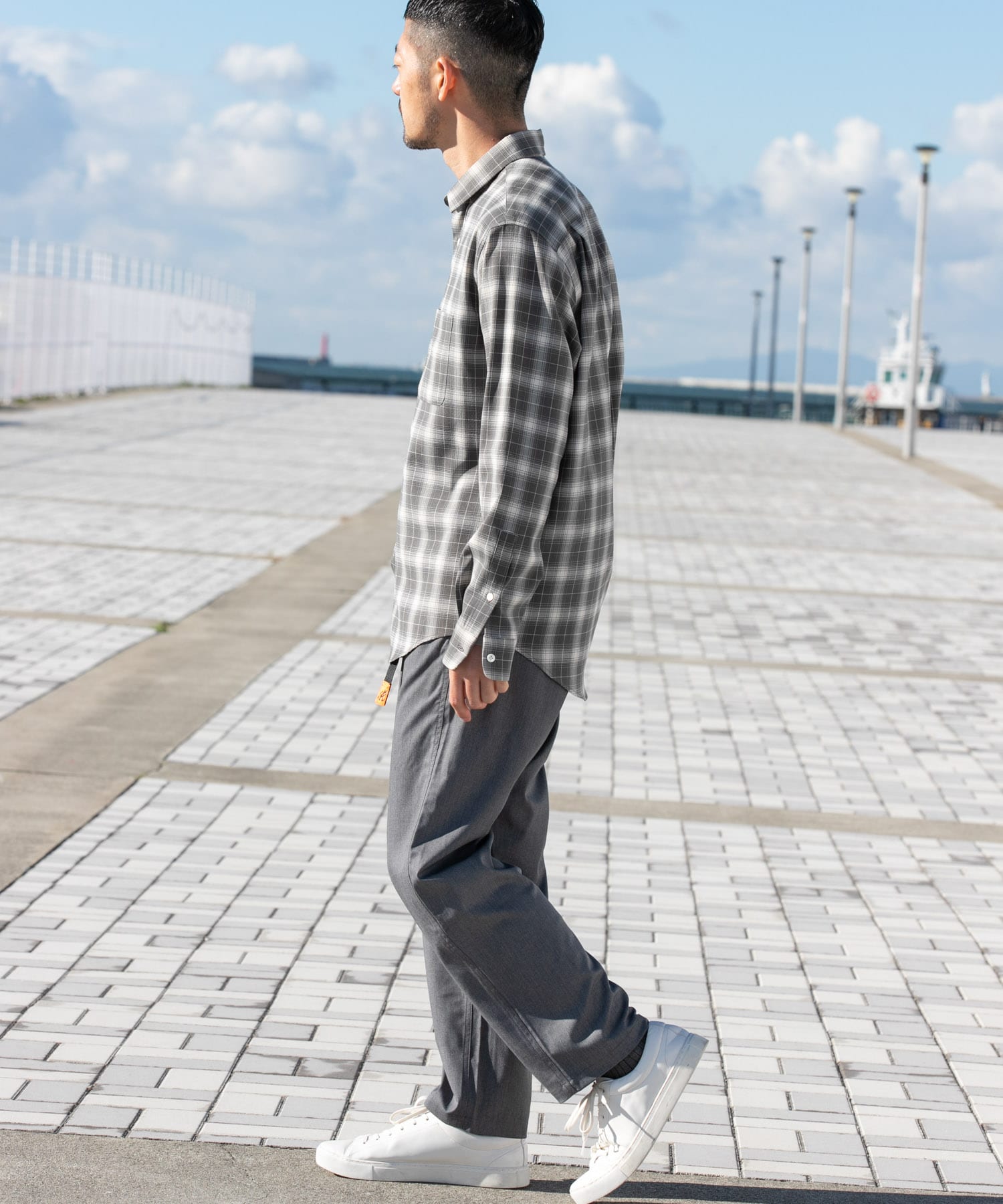 身長：173cm サイズ：L