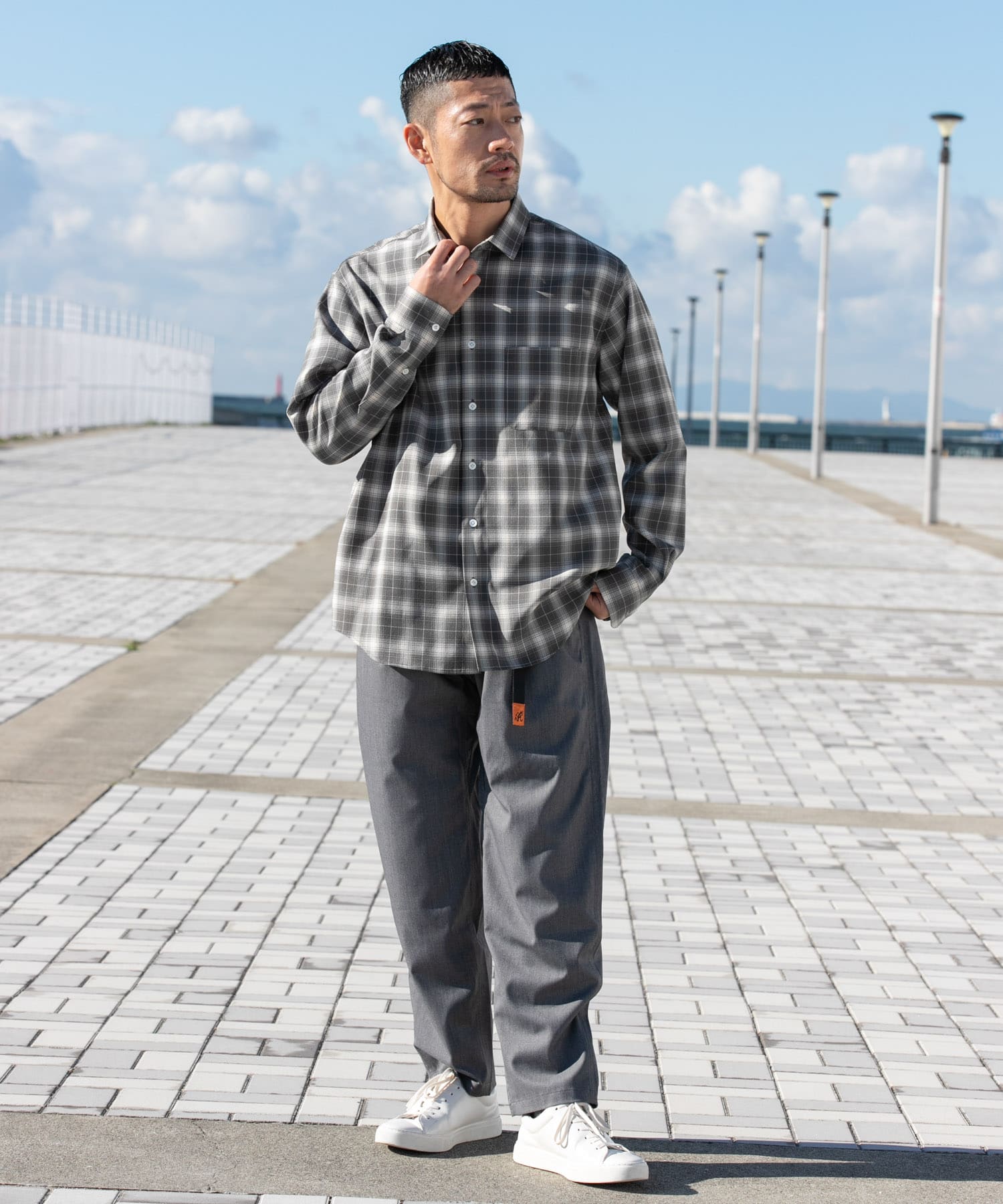 身長：173cm サイズ：L