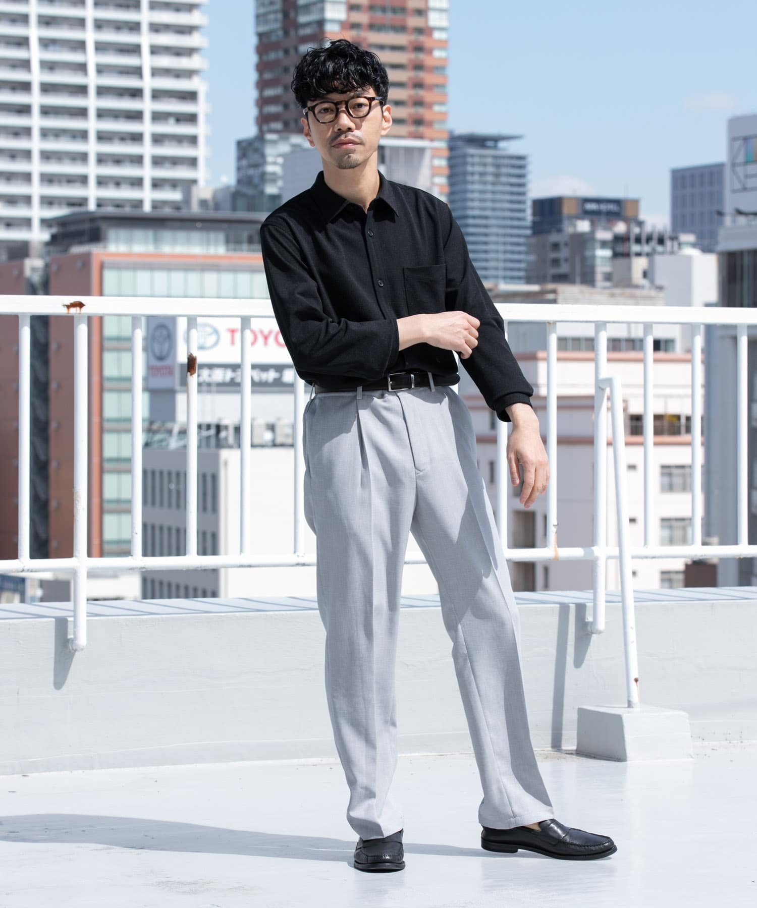 身長：172cm サイズ：L