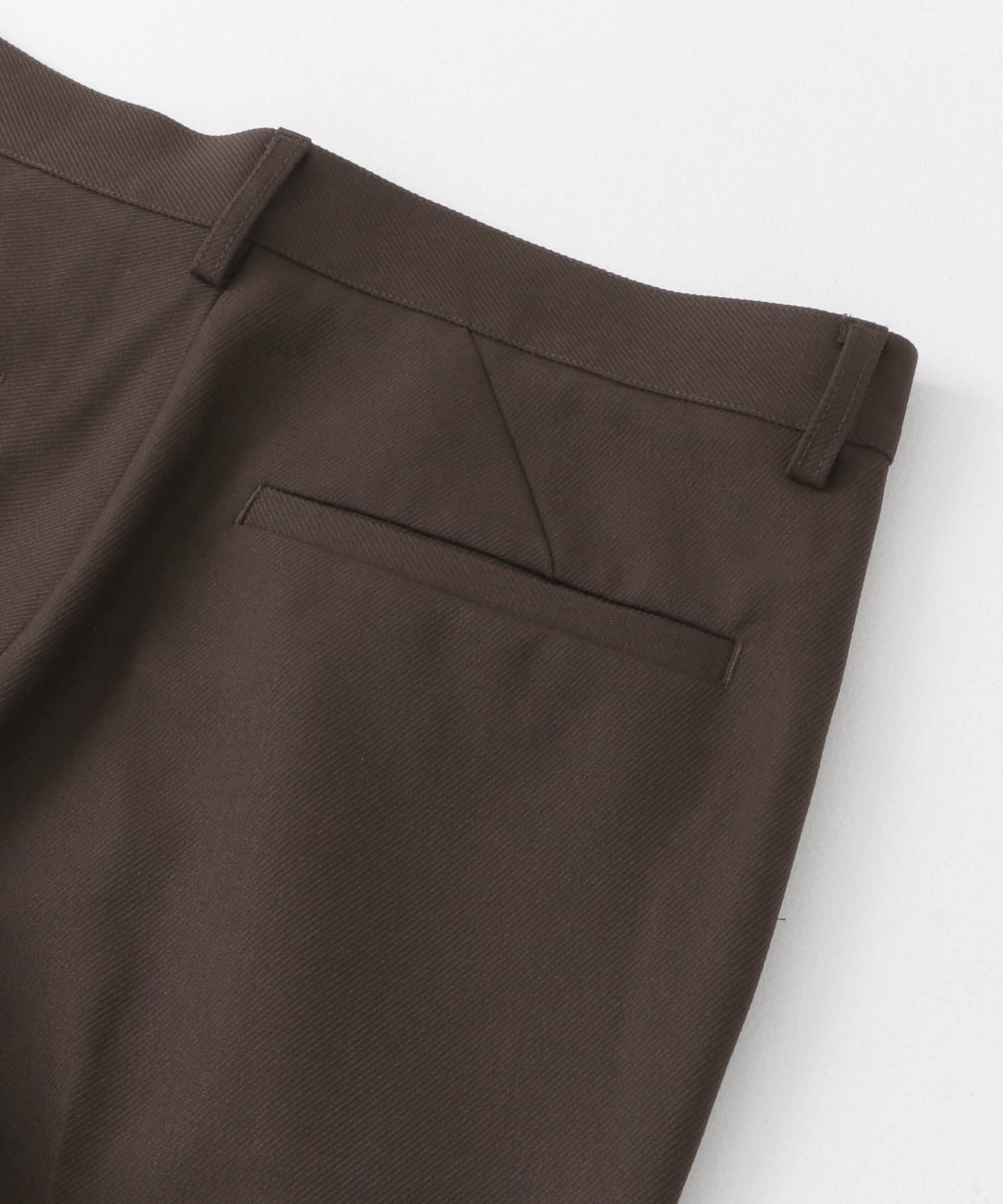 『セットアップ対応』『XLサイズあり』カルゼストレッチスラックス BROWN M