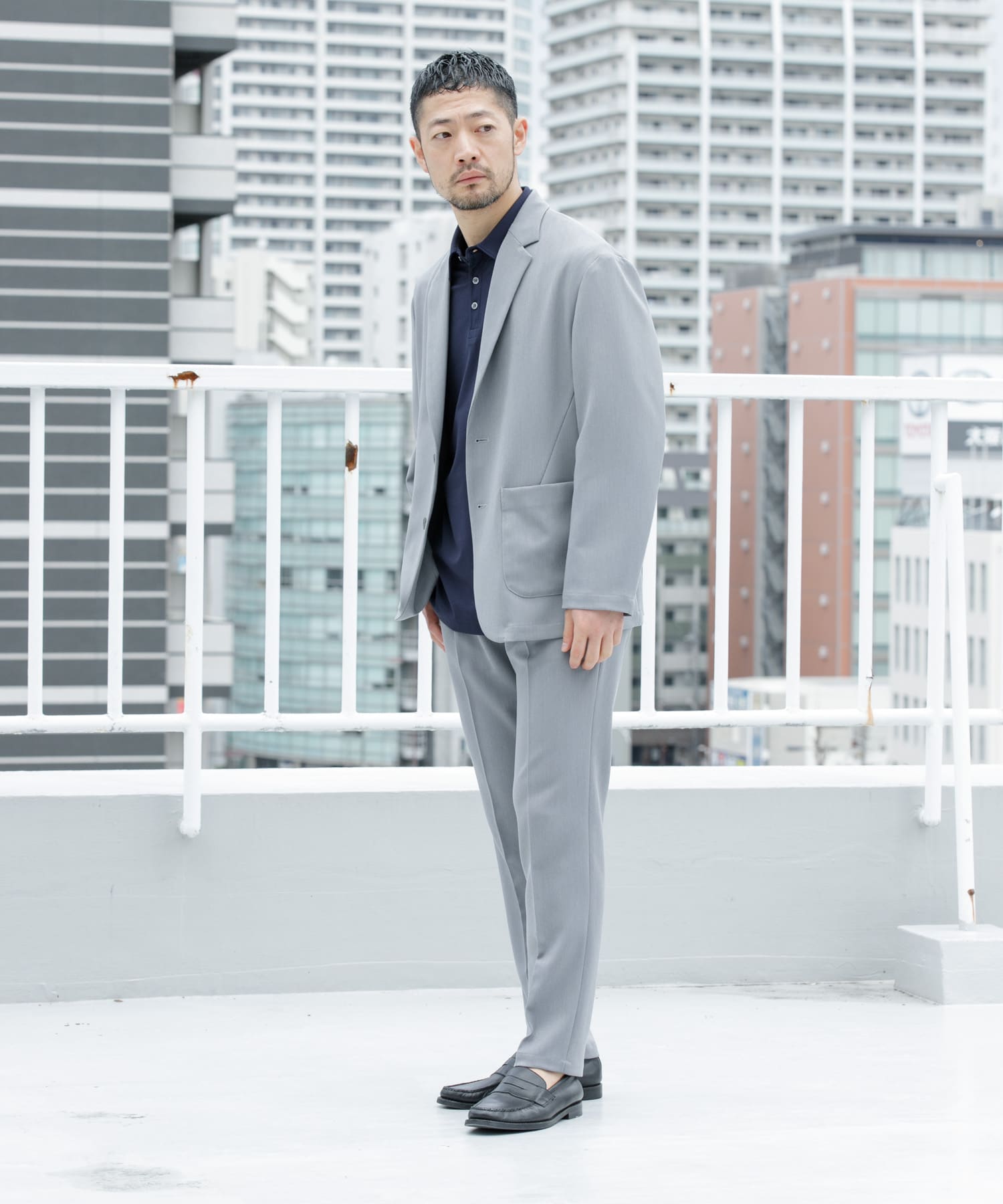 身長：173cm サイズ：L