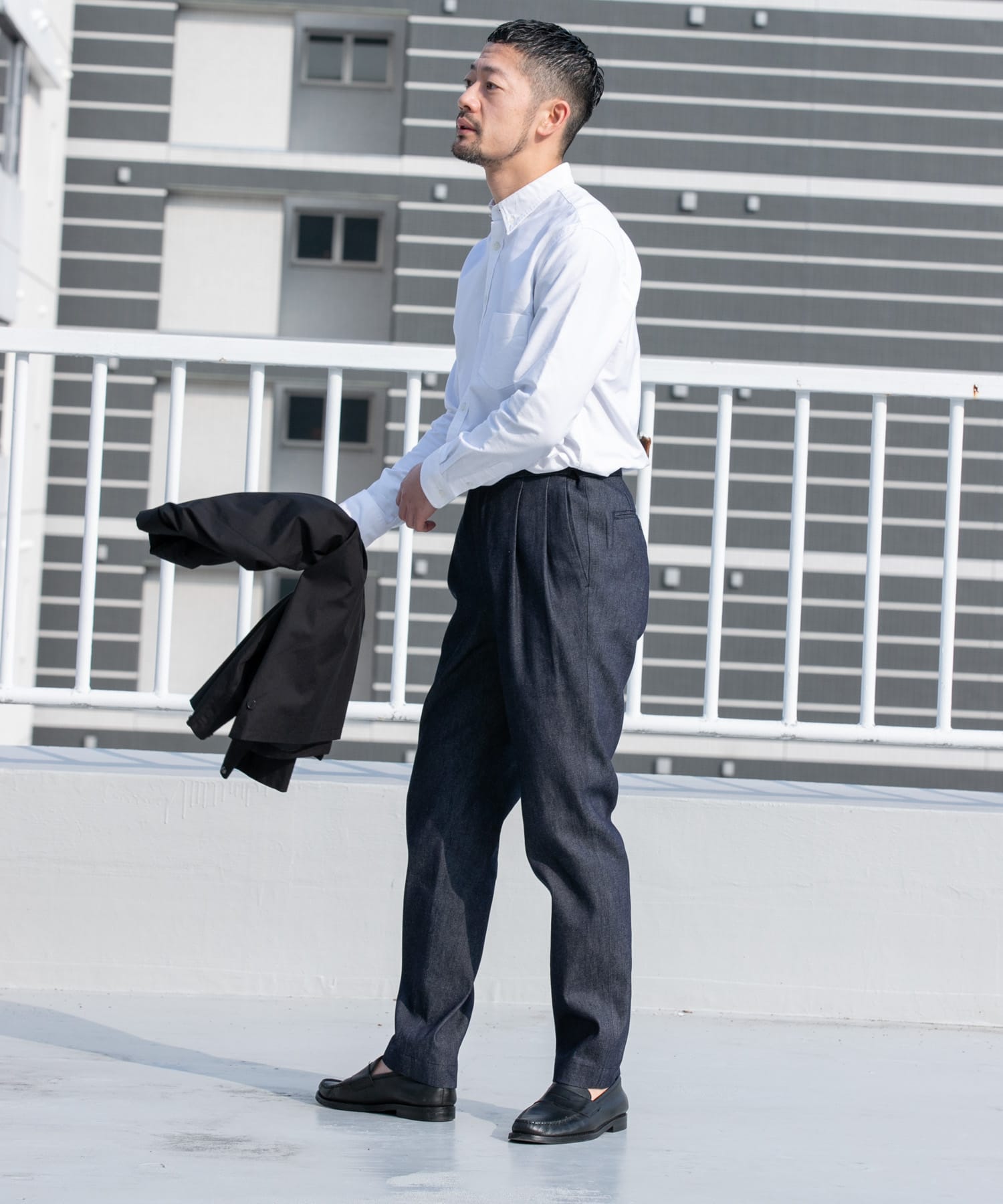 身長：173cm サイズ：L