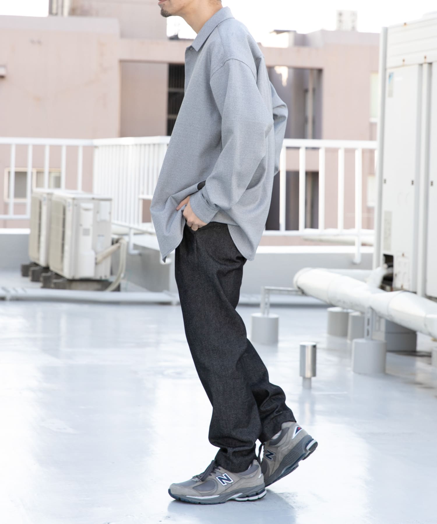 身長：172cm サイズ：L