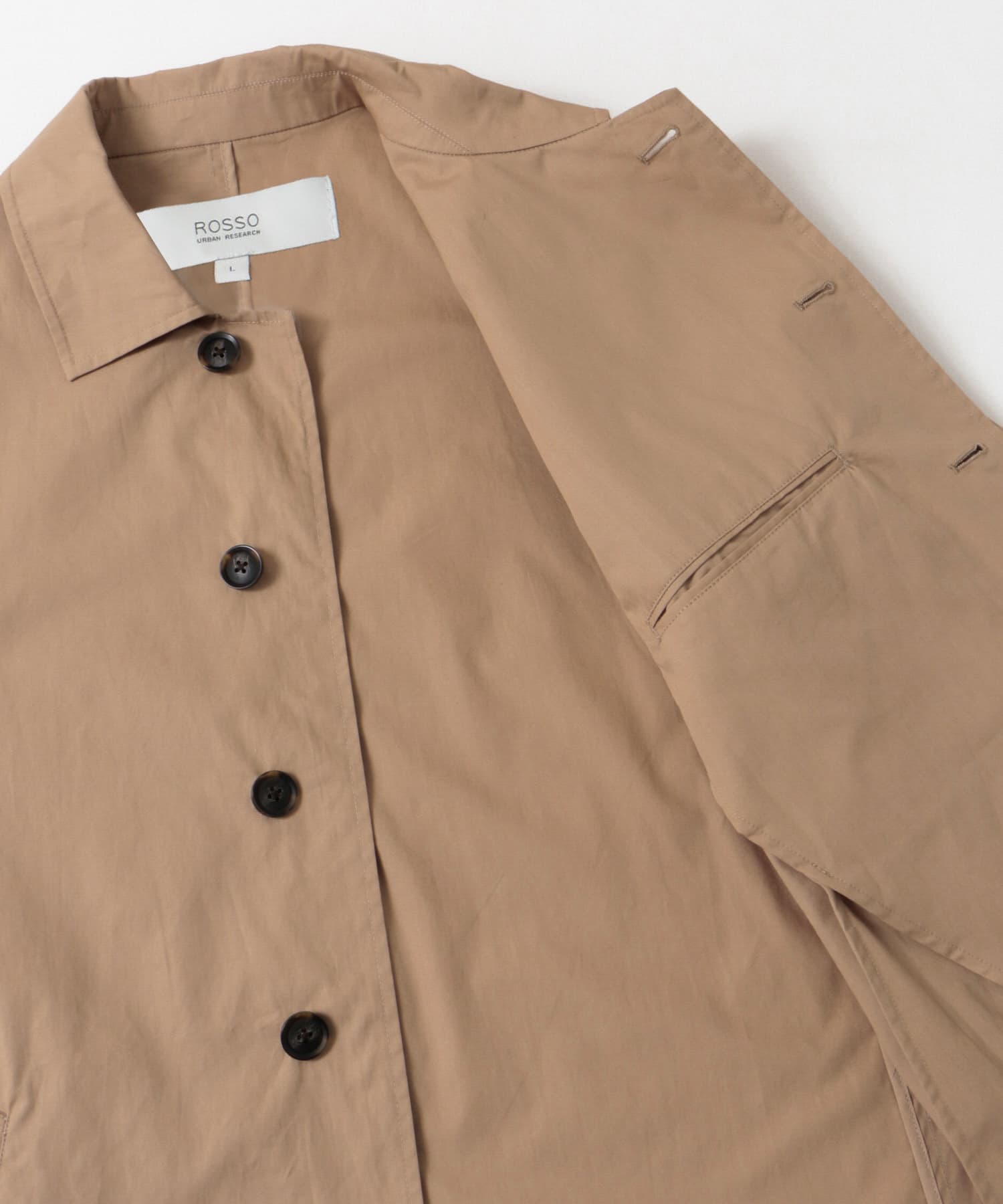 『撥水』『XLサイズあり』タイプライタースプリングコート BEIGE S