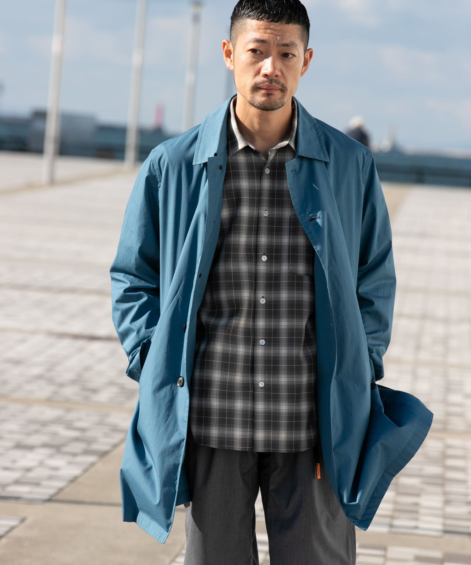 身長：173cm サイズ：L