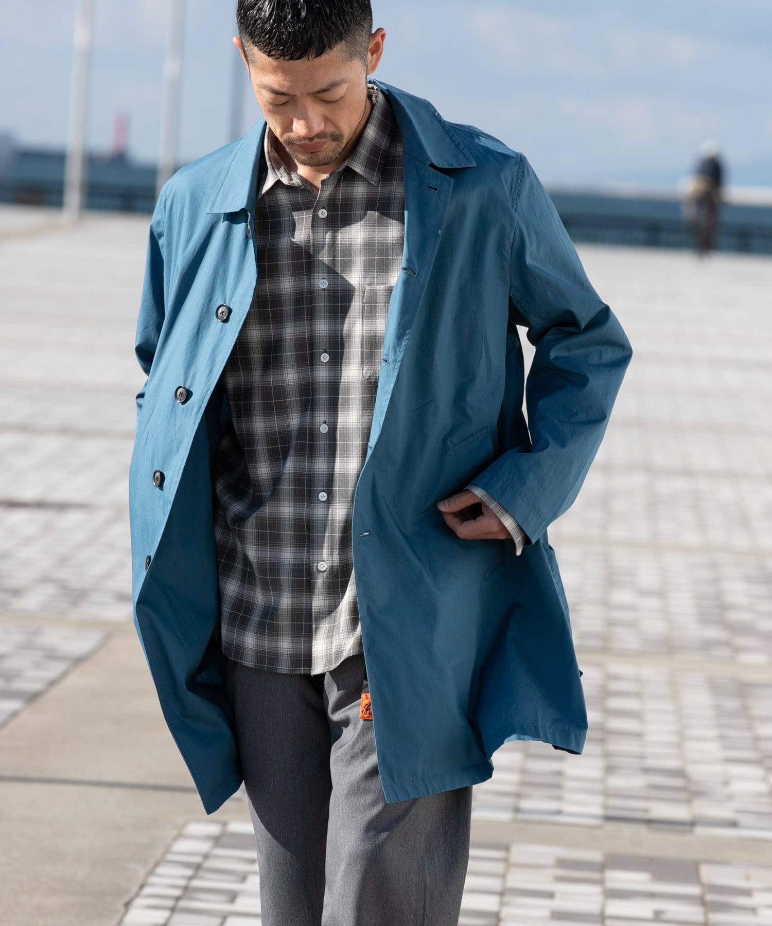 身長：173cm サイズ：L