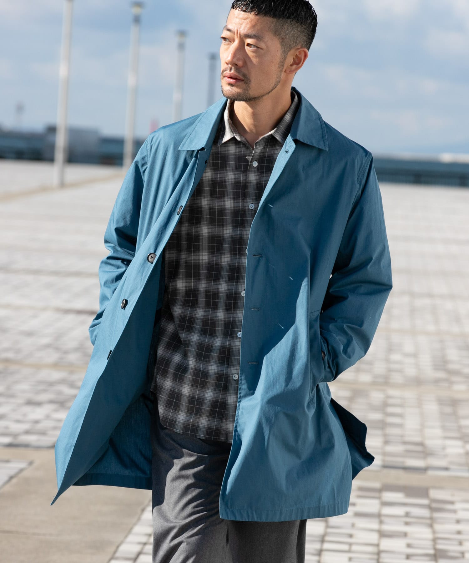 身長：173cm サイズ：L