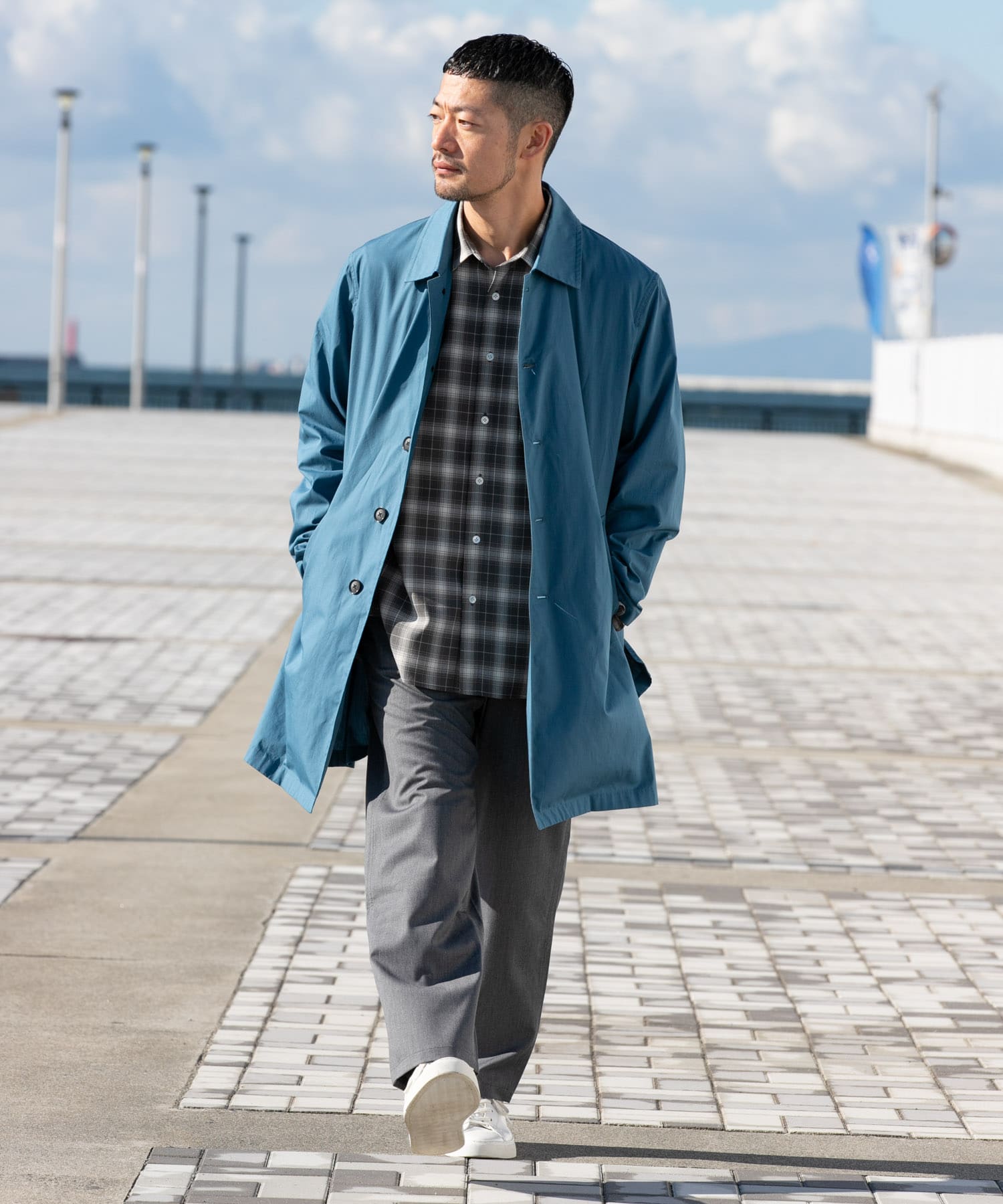 身長：173cm サイズ：L