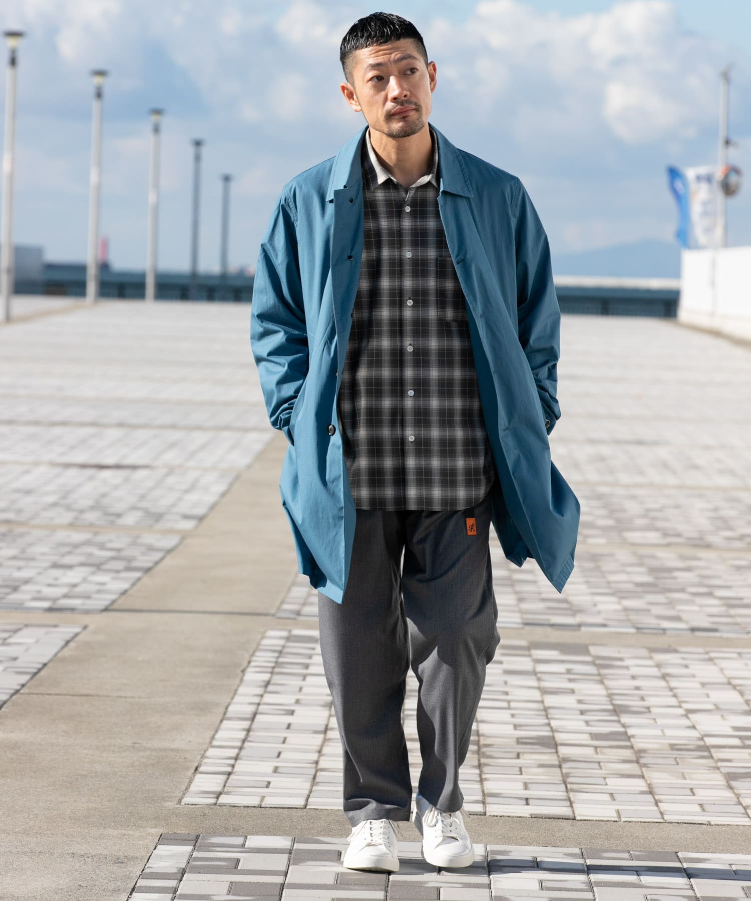 身長：173cm サイズ：L