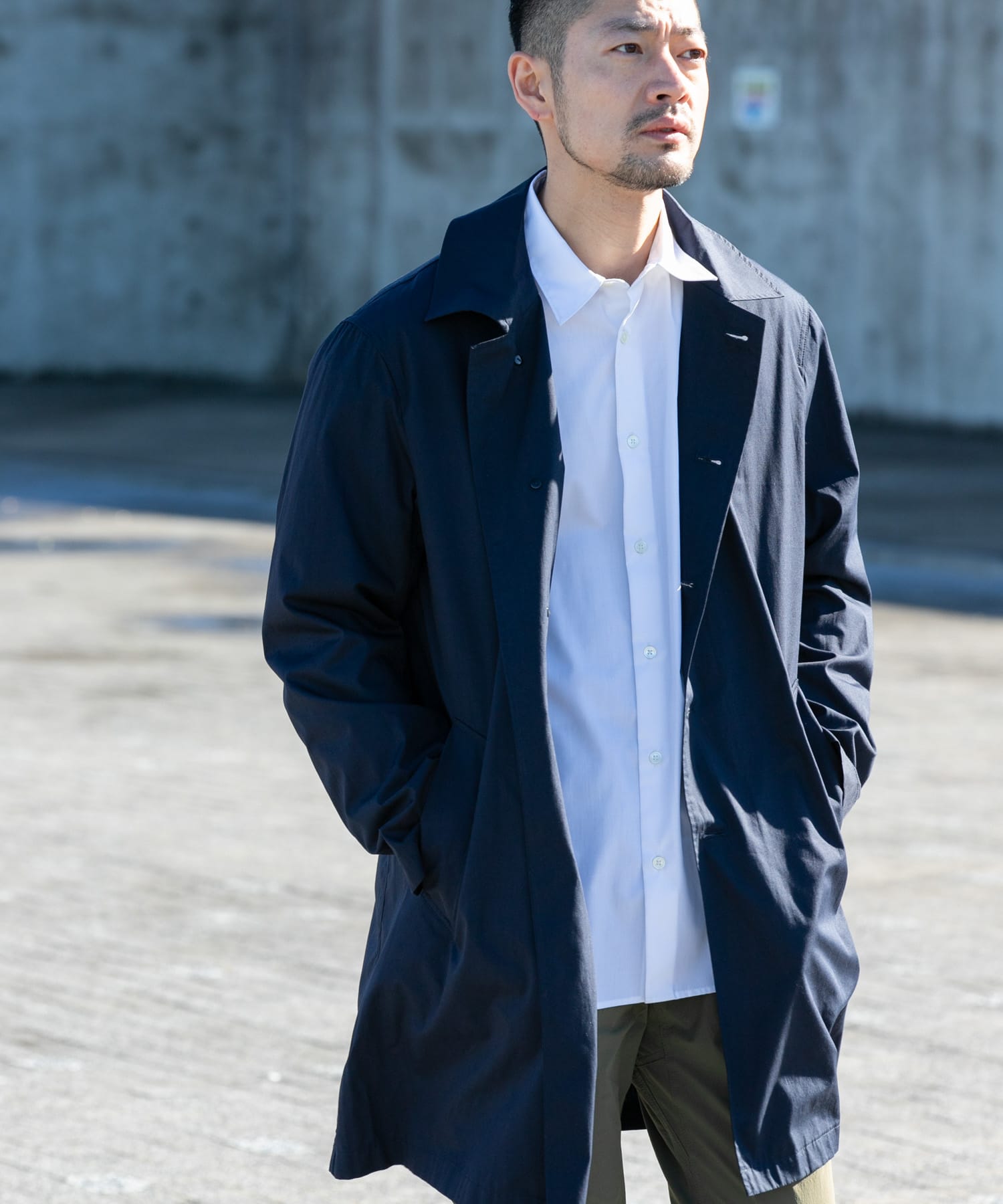 身長：173cm サイズ：L