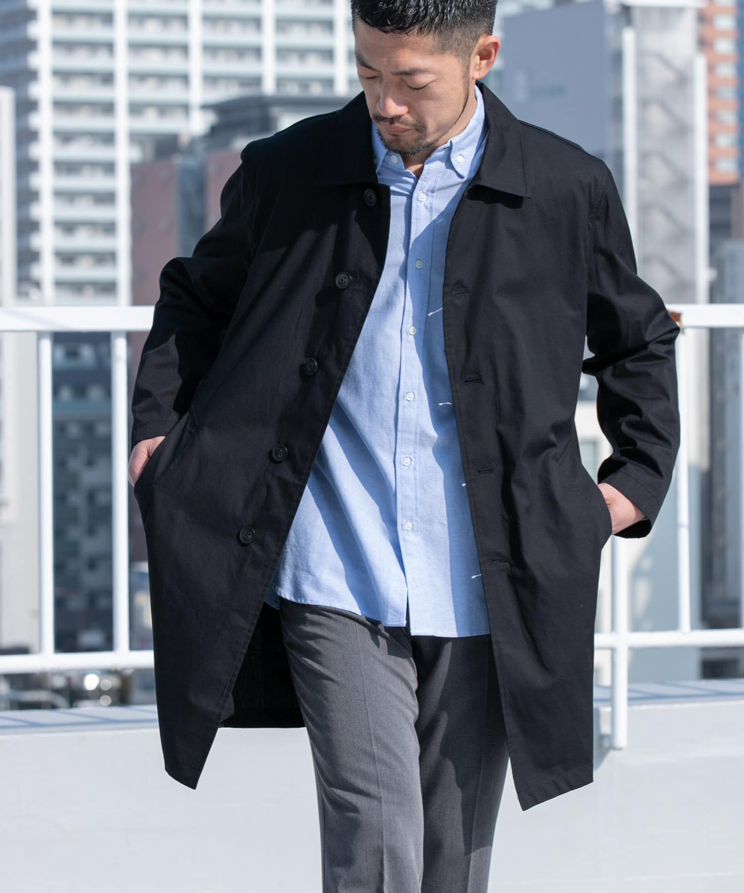 身長：173cm サイズ：L