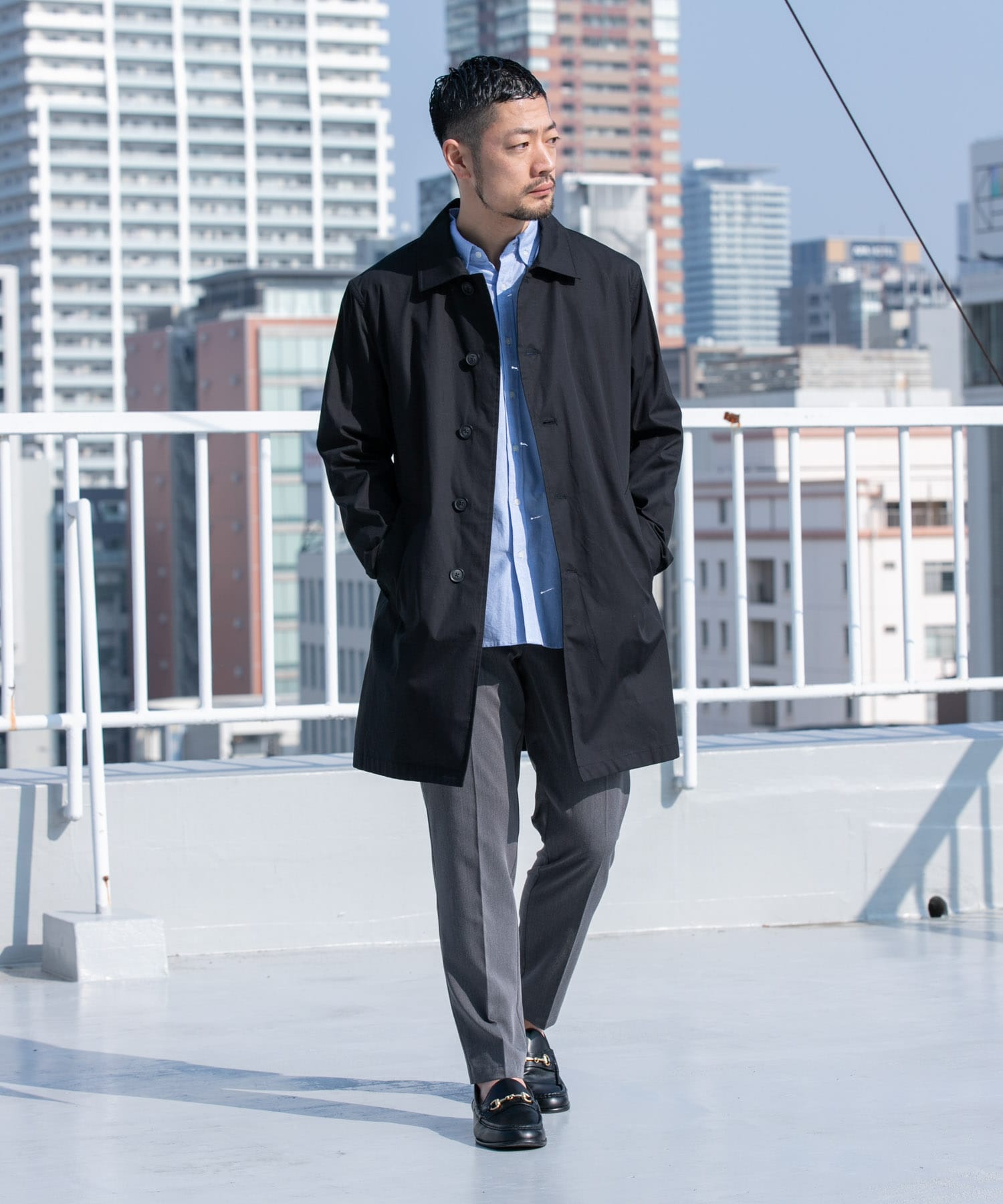 身長：173cm サイズ：L