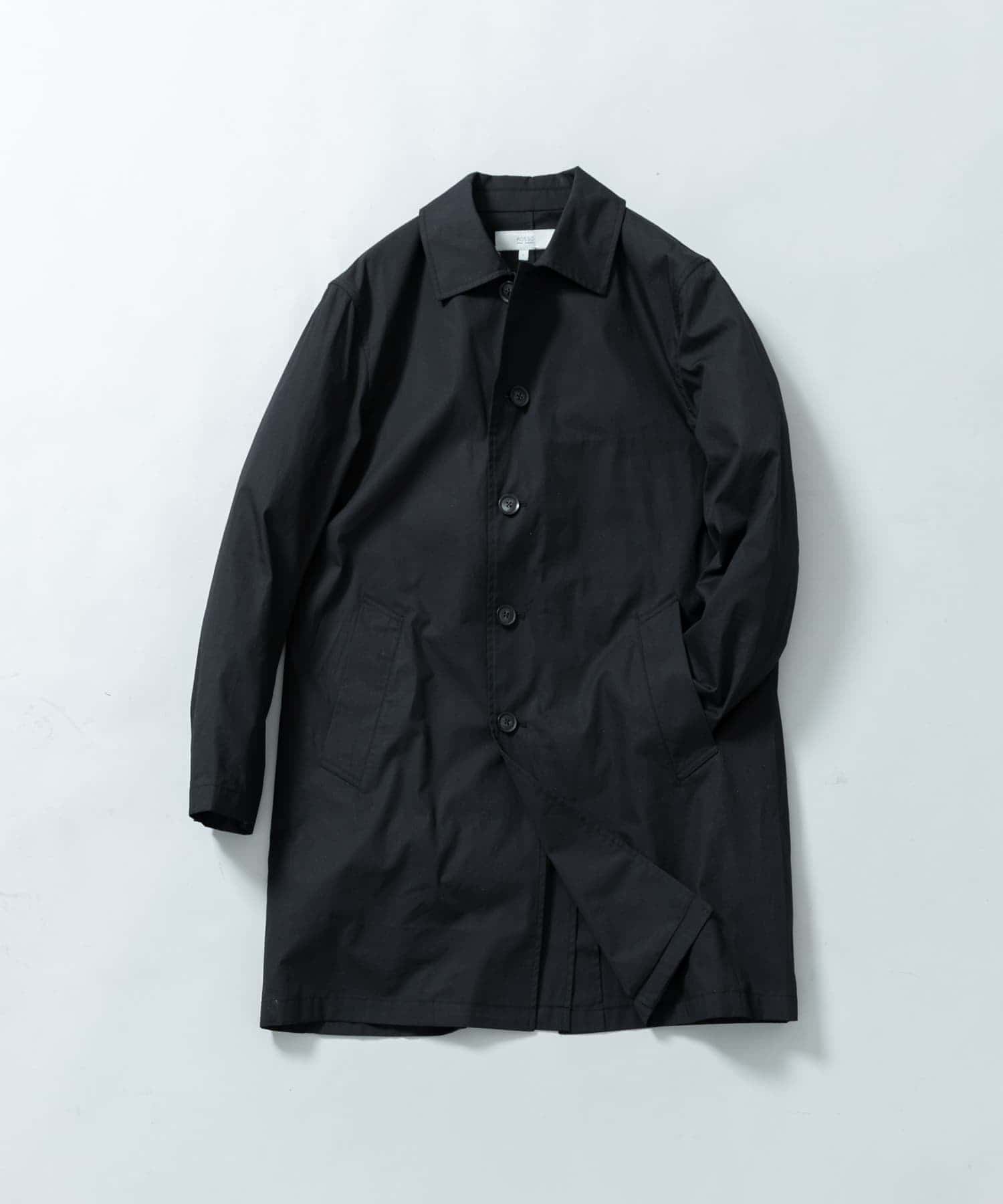 『撥水』『XLサイズあり』タイプライタースプリングコート BLACK L