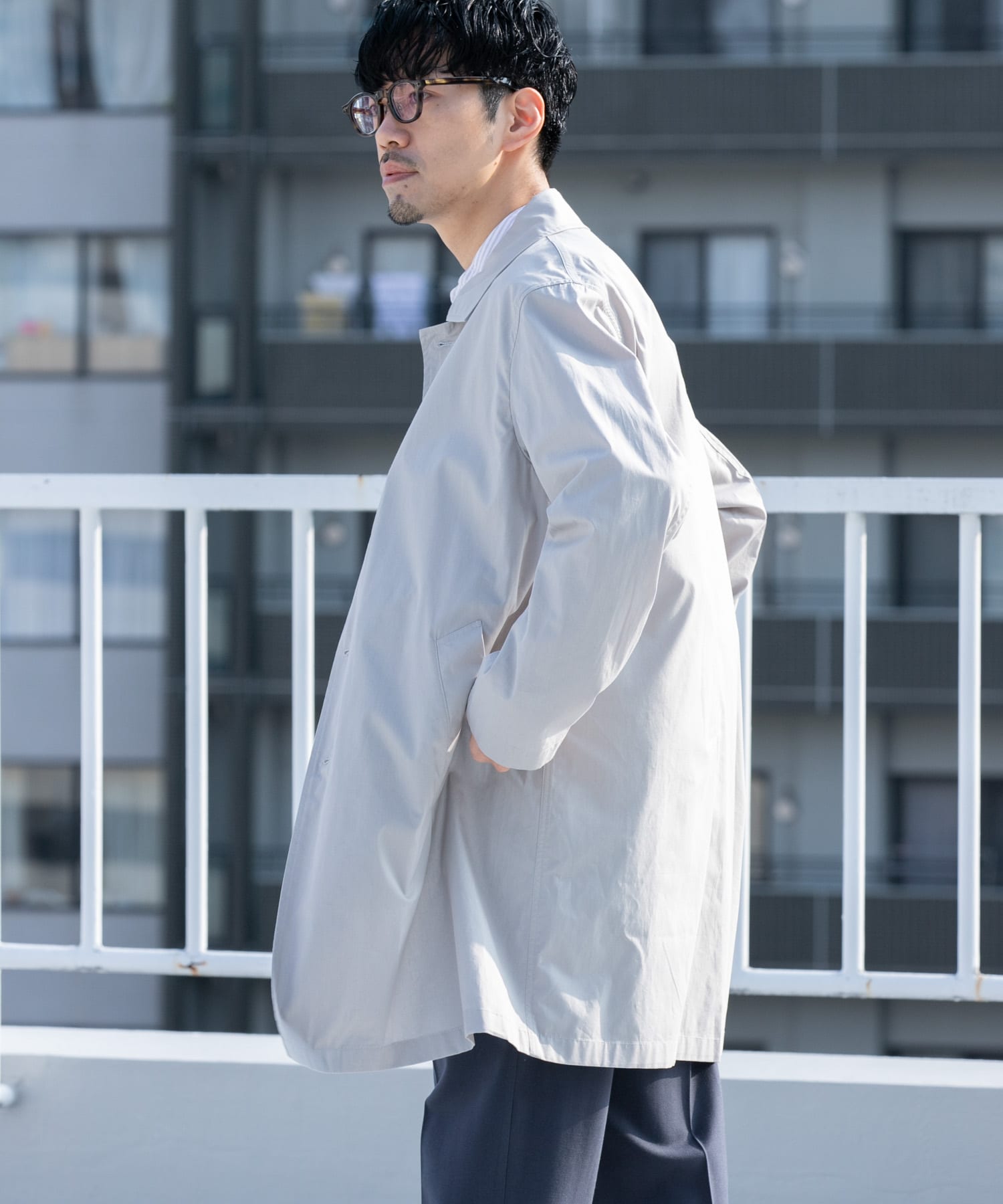 身長：172cm サイズ：L