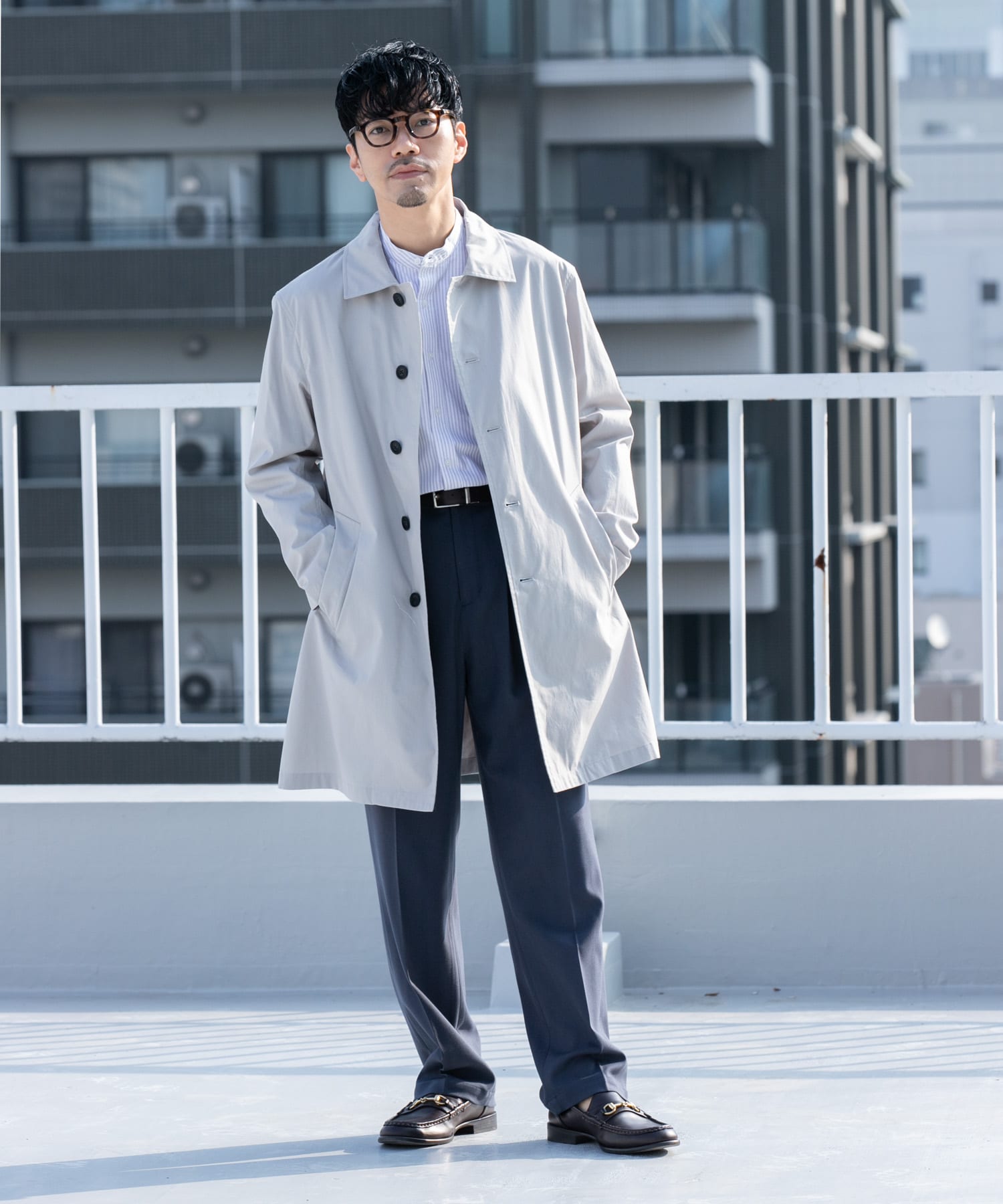 身長：172cm サイズ：L
