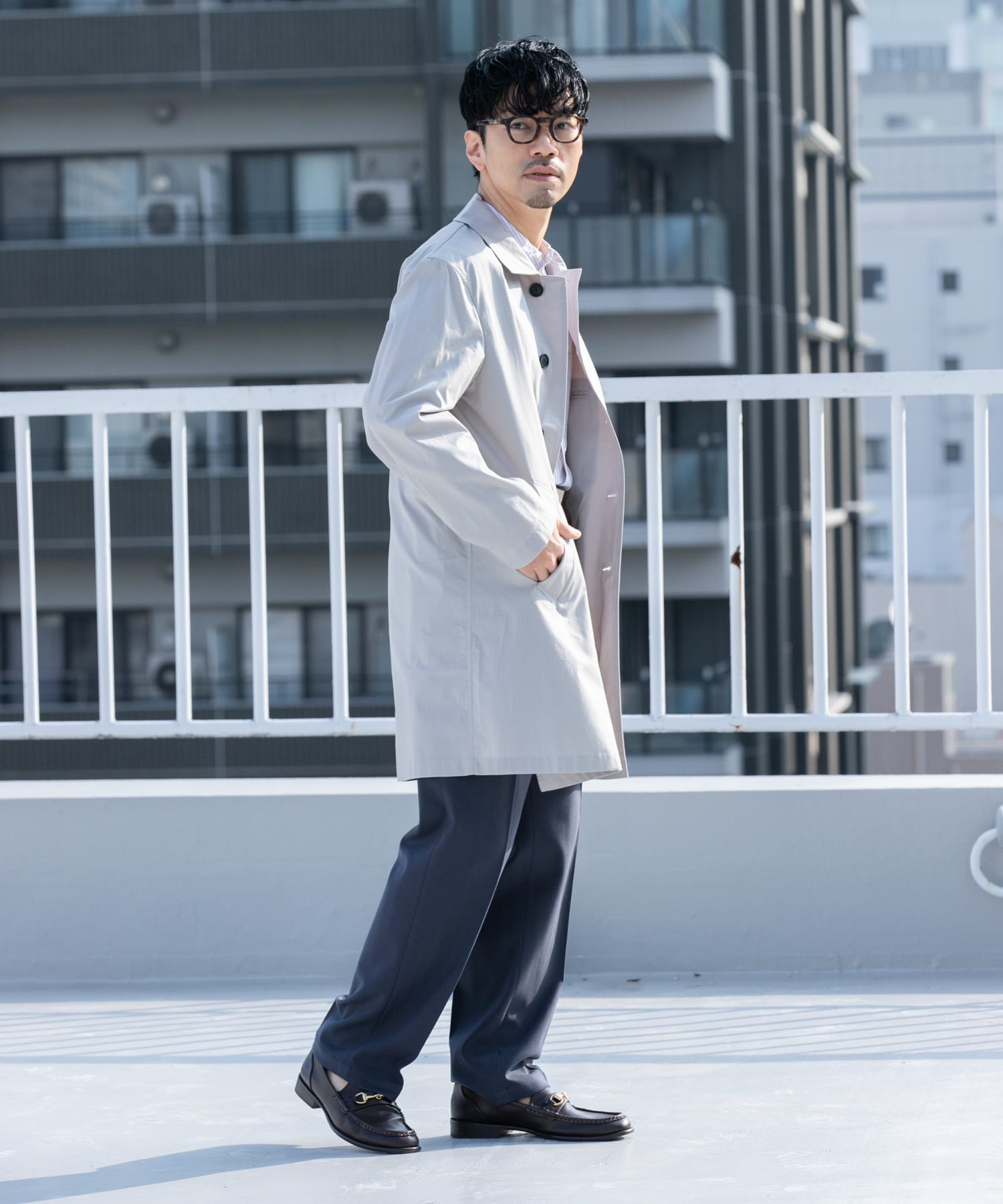 身長：172cm サイズ：L