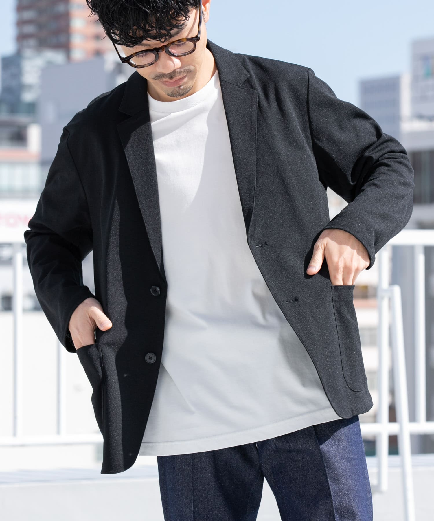 身長：172cm サイズ：L