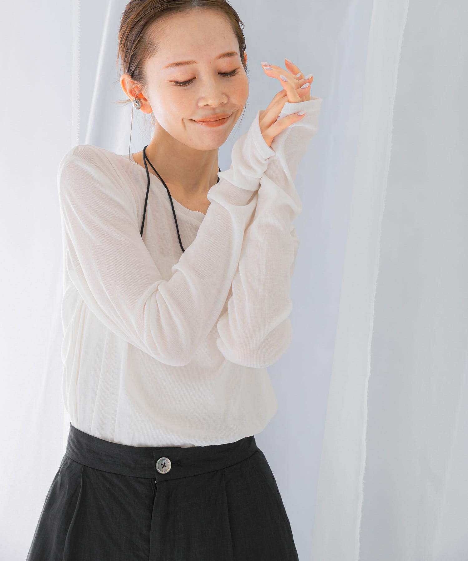 身長：165cm サイズ：FREE