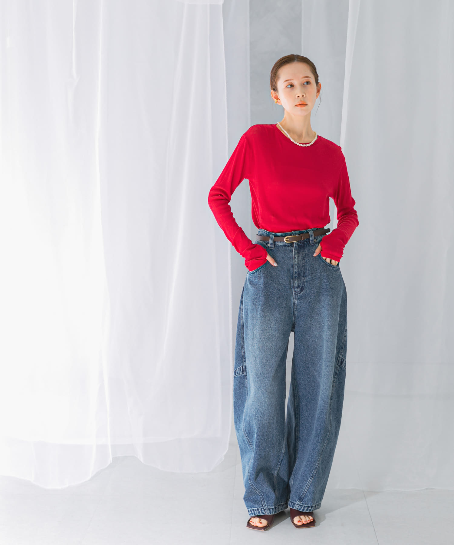 身長：165cm サイズ：FREE