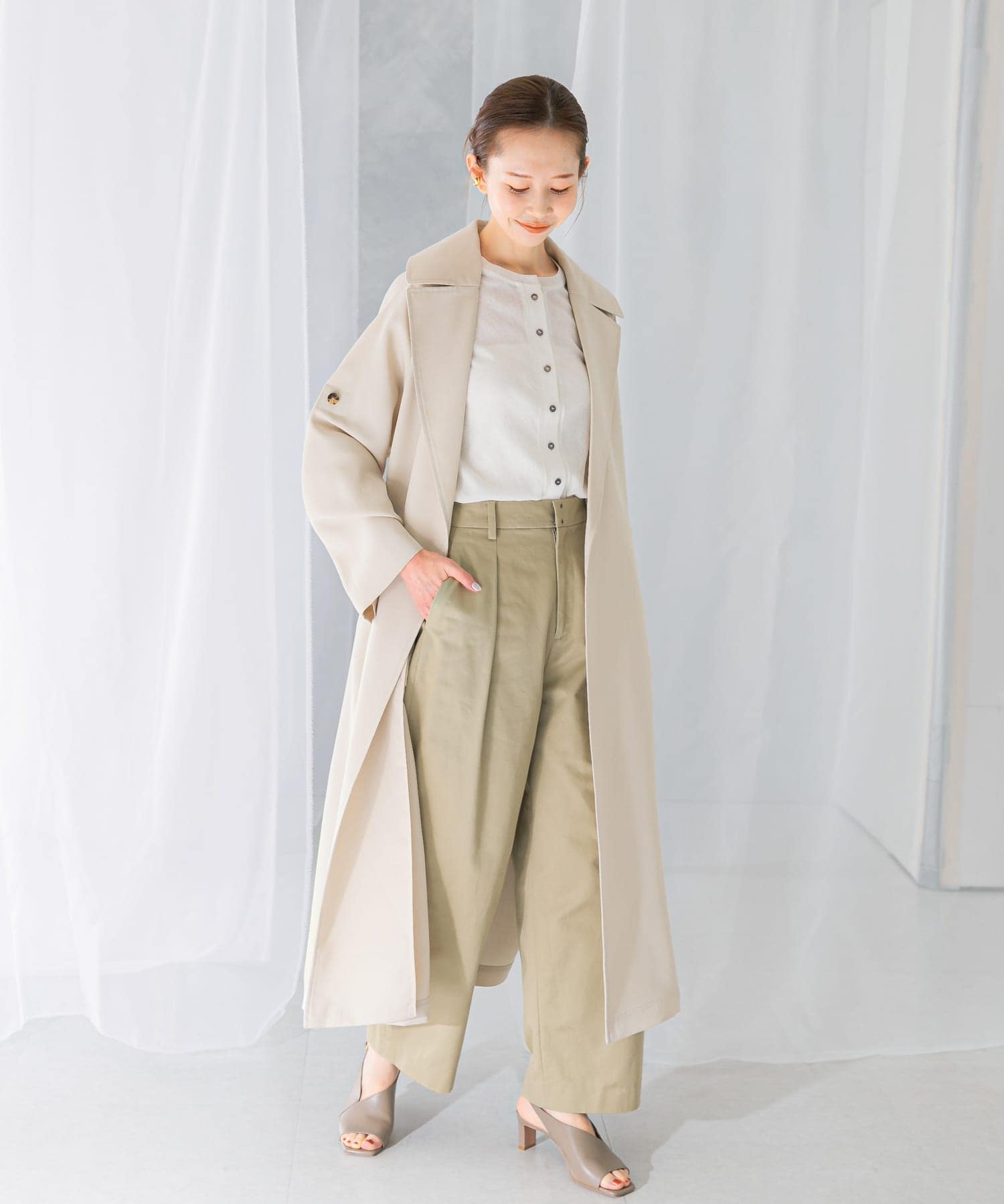 身長：165cm サイズ：FREE