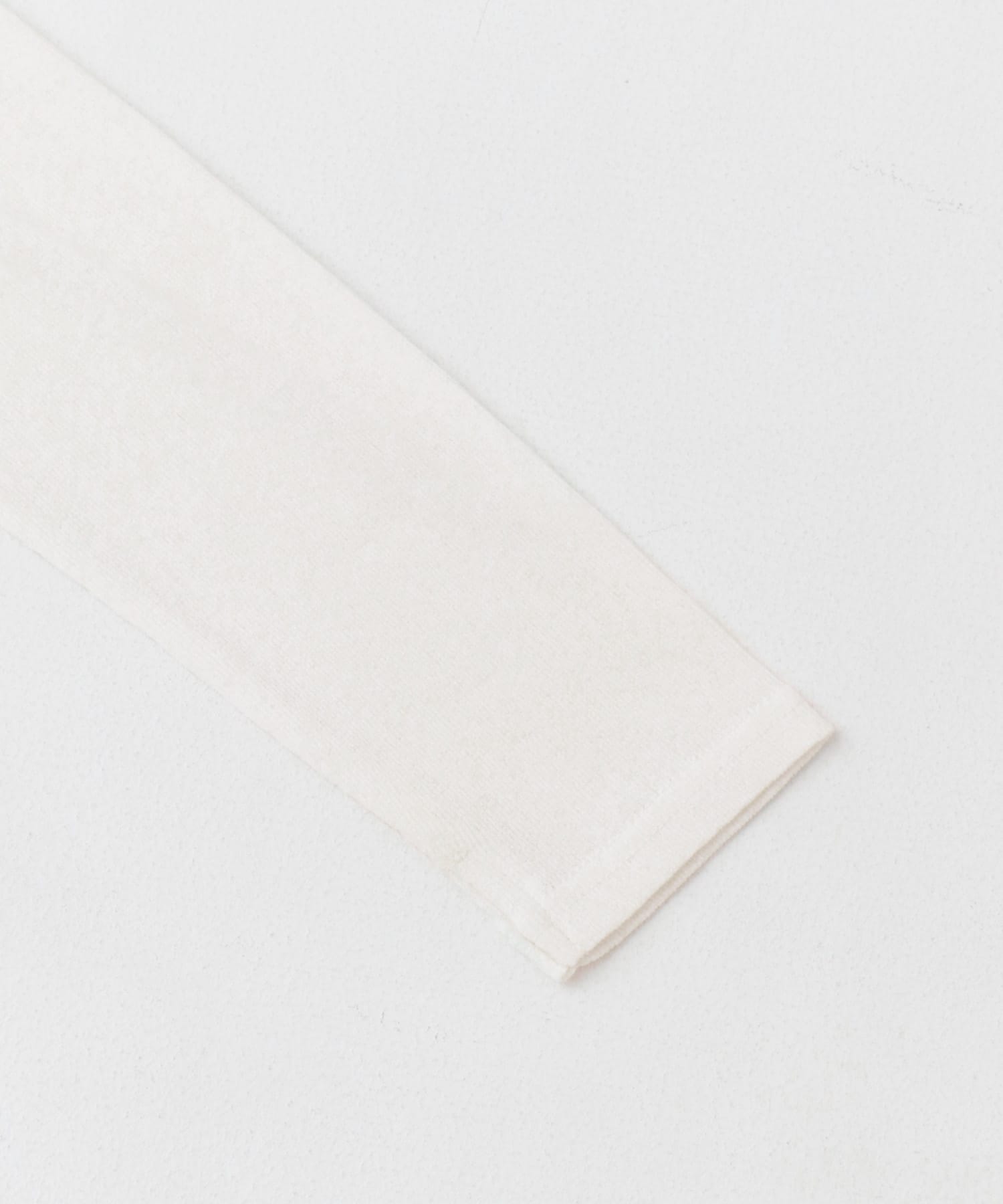 ドライテレコデザインボタンカーディガン OFF WHITE FREE