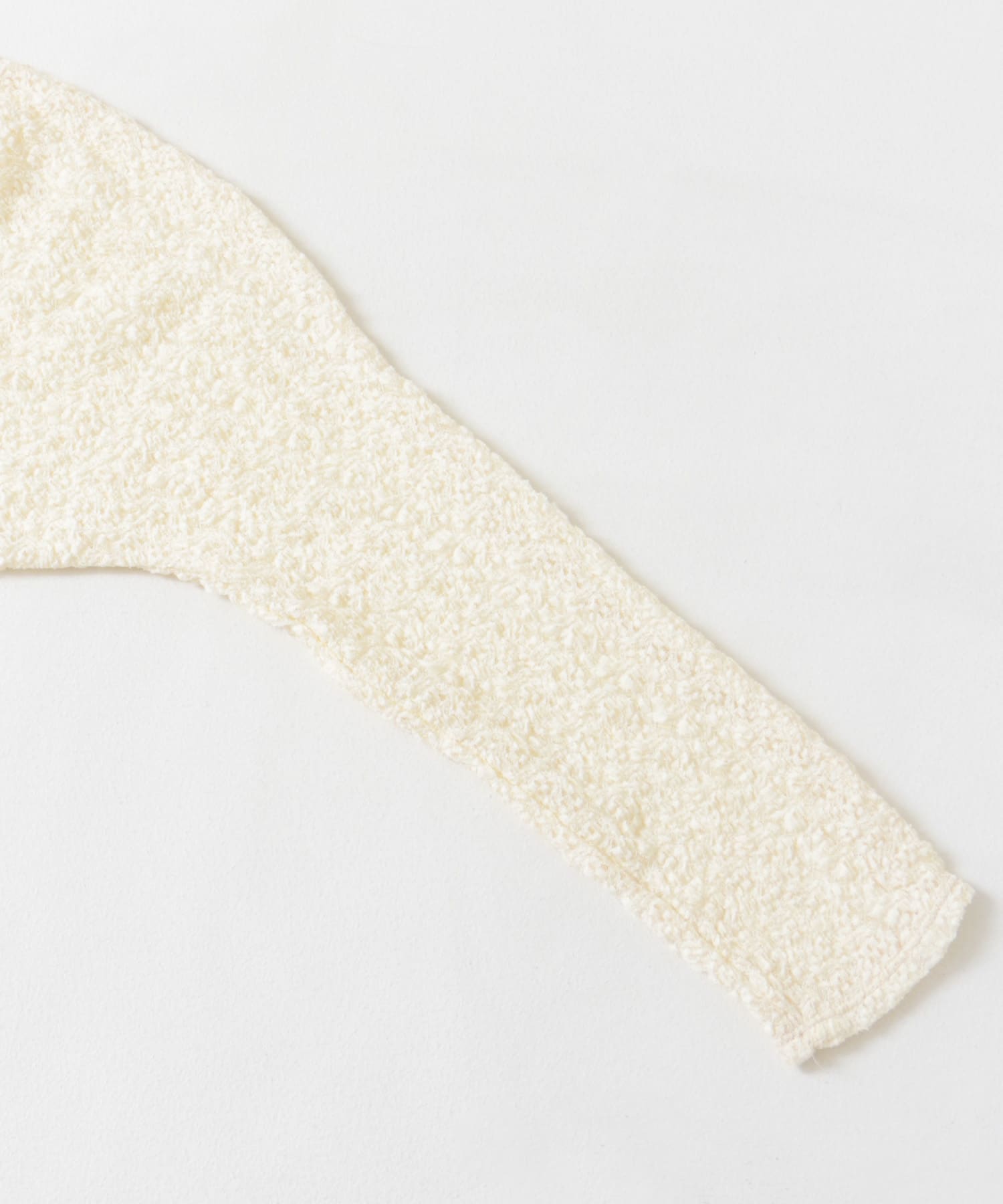 ストレッチレースプルオーバー OFF WHITE FREE