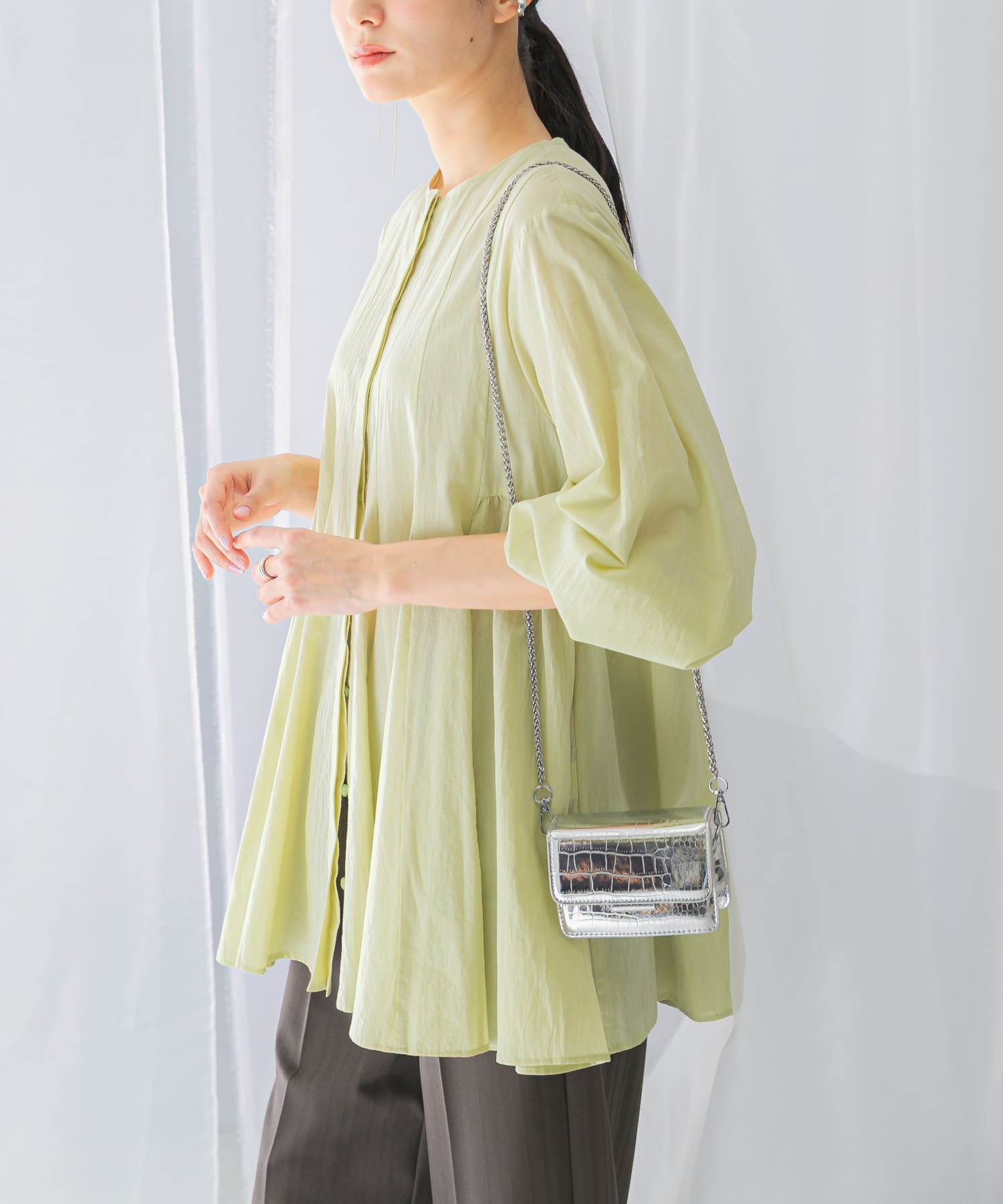 身長：165cm サイズ：FREE