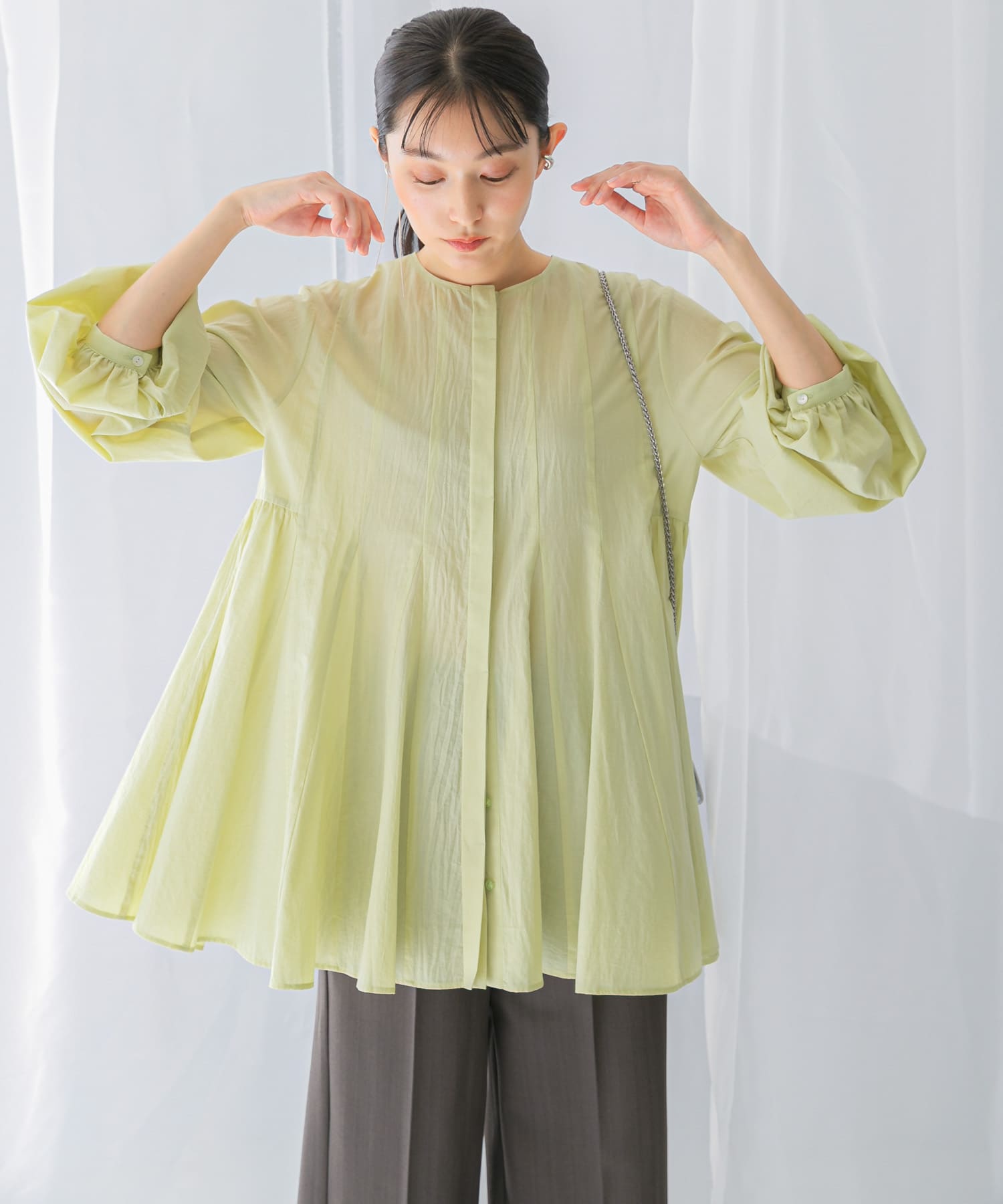 身長：165cm サイズ：FREE