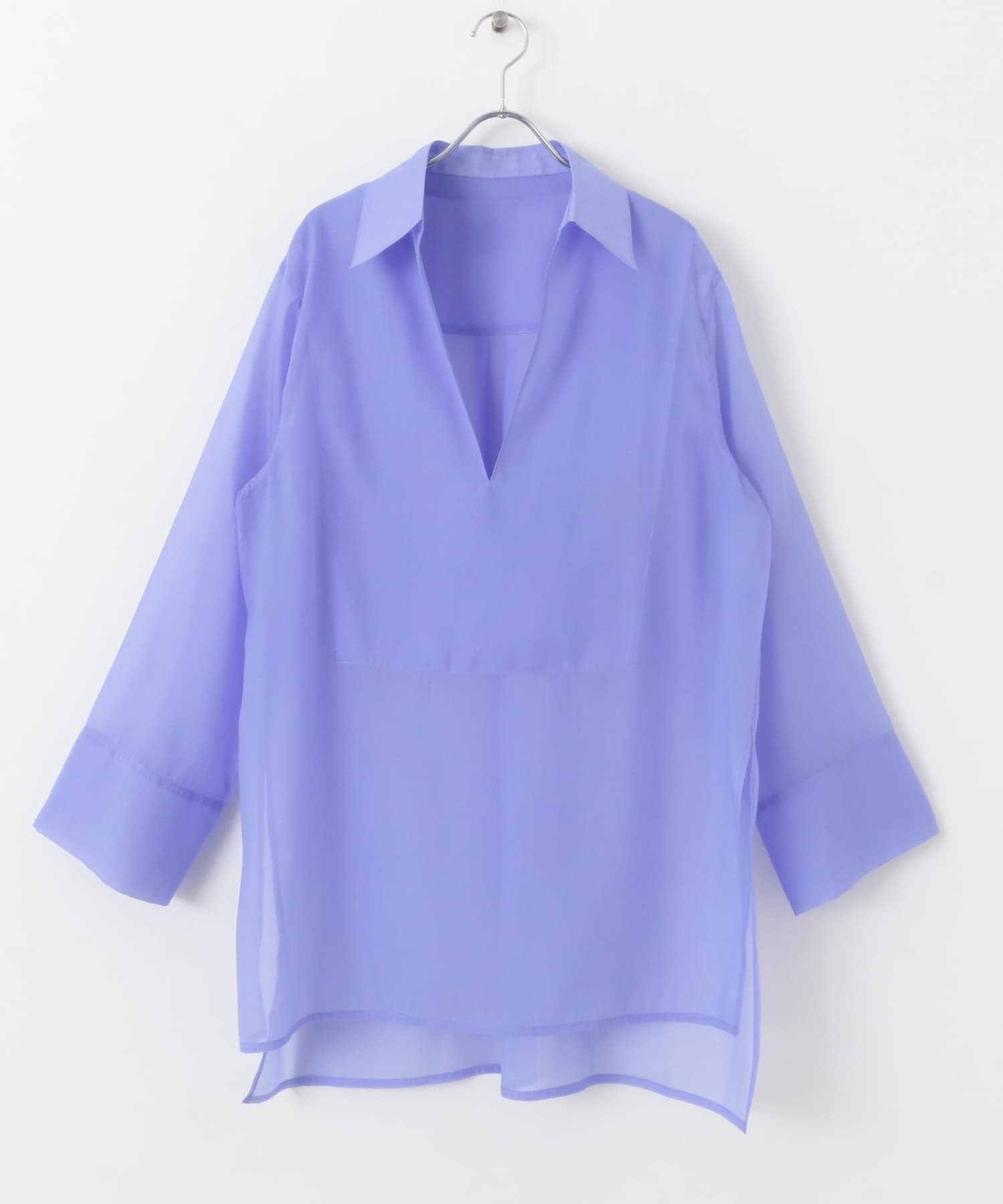 シアースキッパーロングシャツ blue FREE