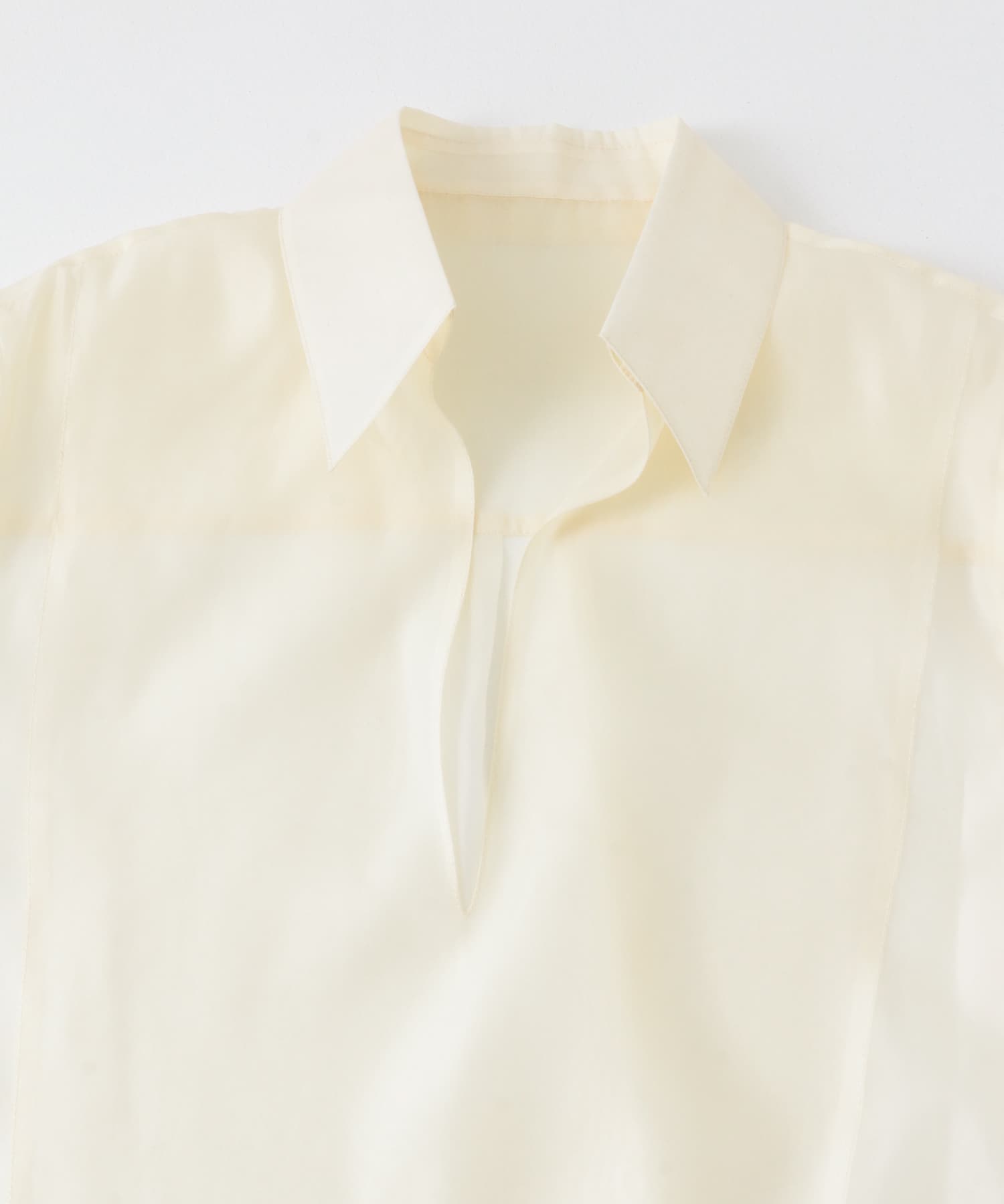 シアースキッパーロングシャツ ivory FREE