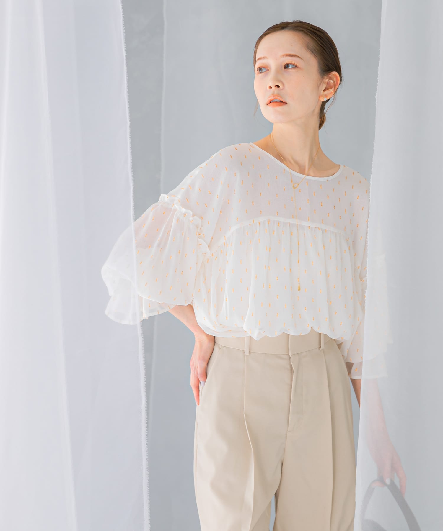 身長：165cm サイズ：FREE