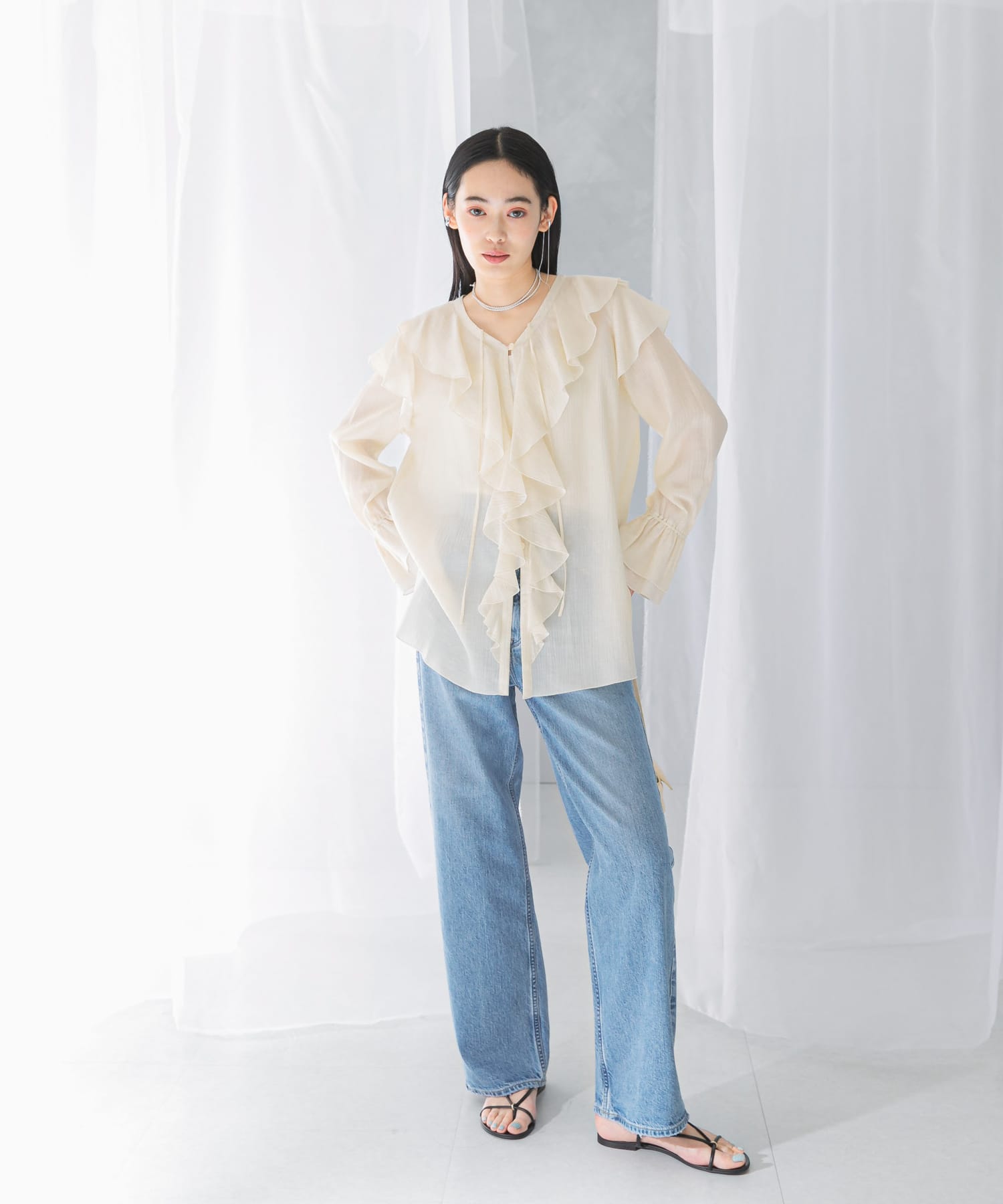 身長：168cm サイズ：FREE