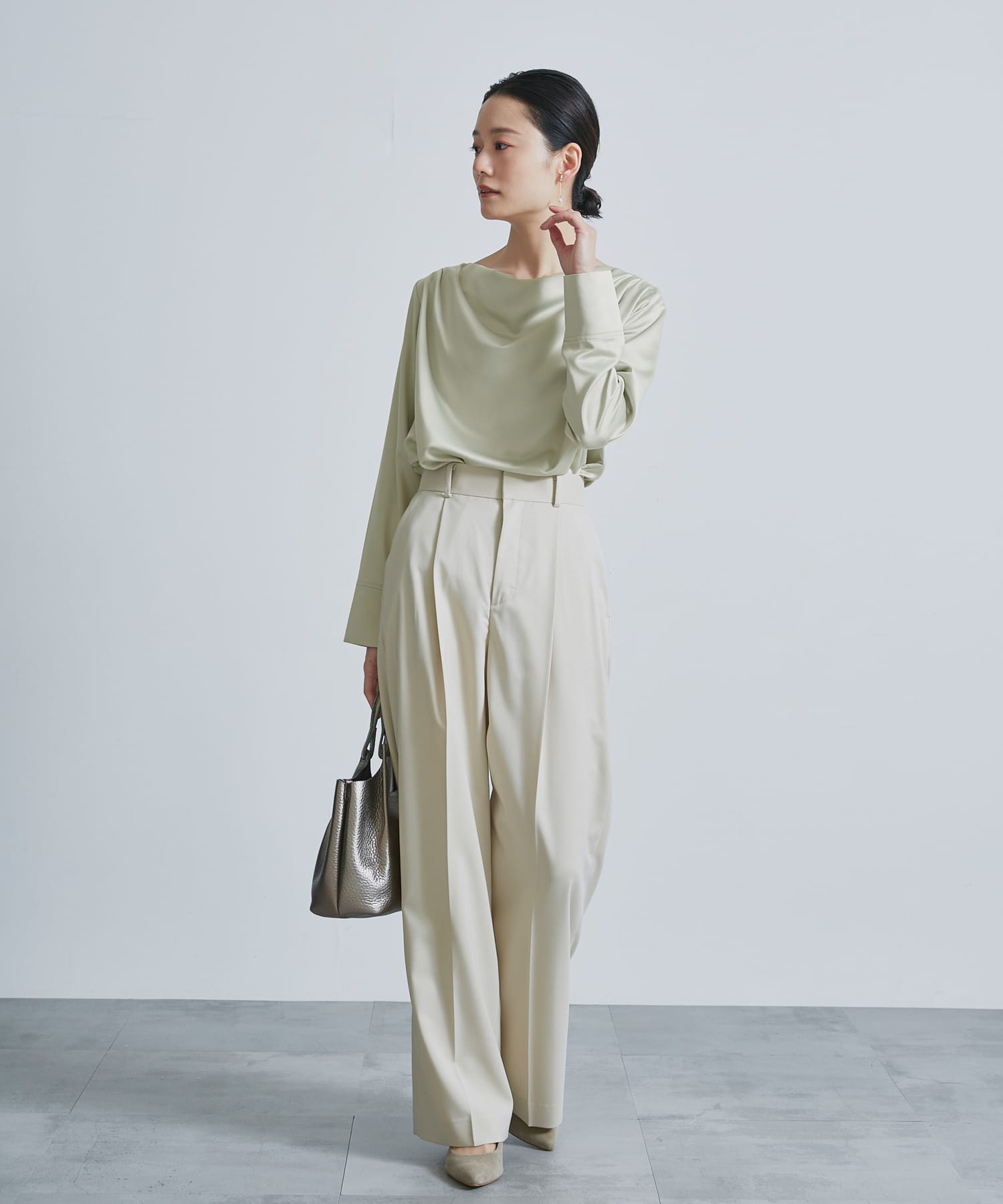 身長：163cm サイズ：FREE