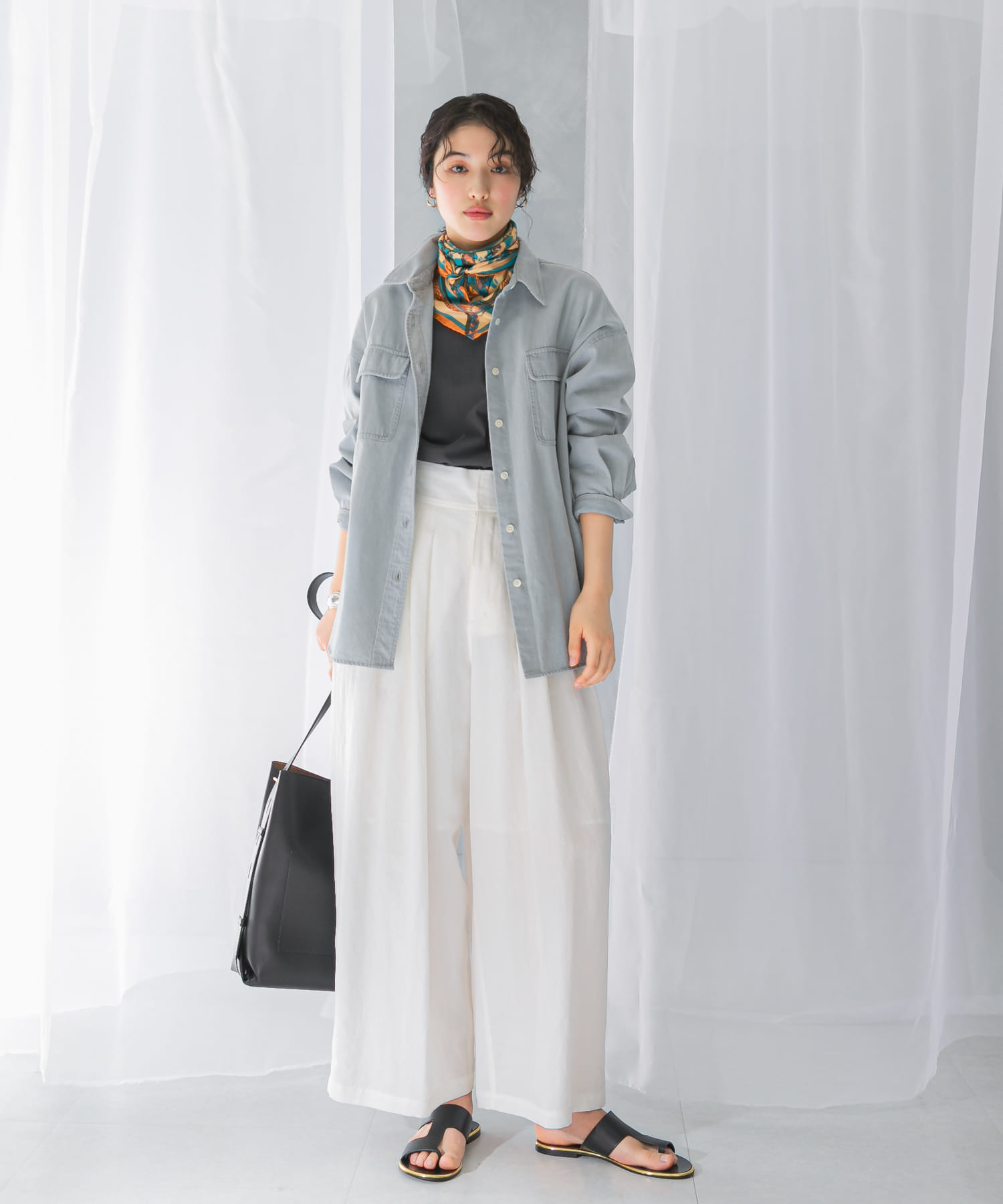 身長：166cm サイズ：FREE