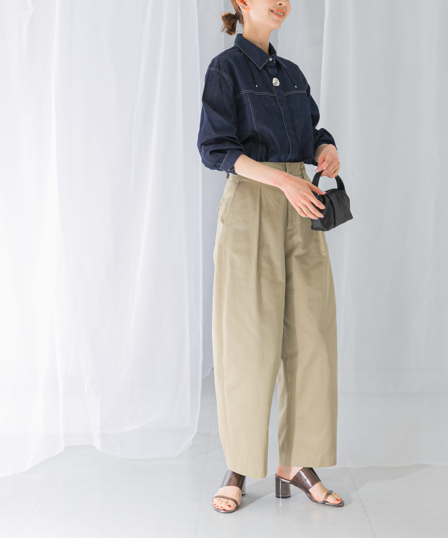 身長：165cm サイズ：38