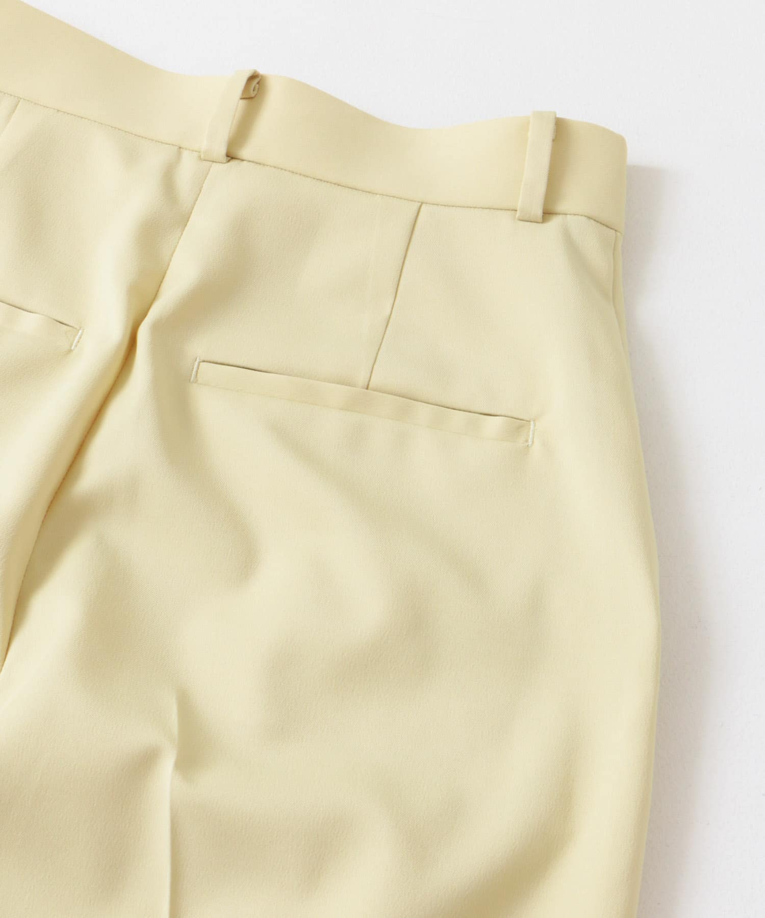 ハイウエストワイドスラックス LEMON 34
