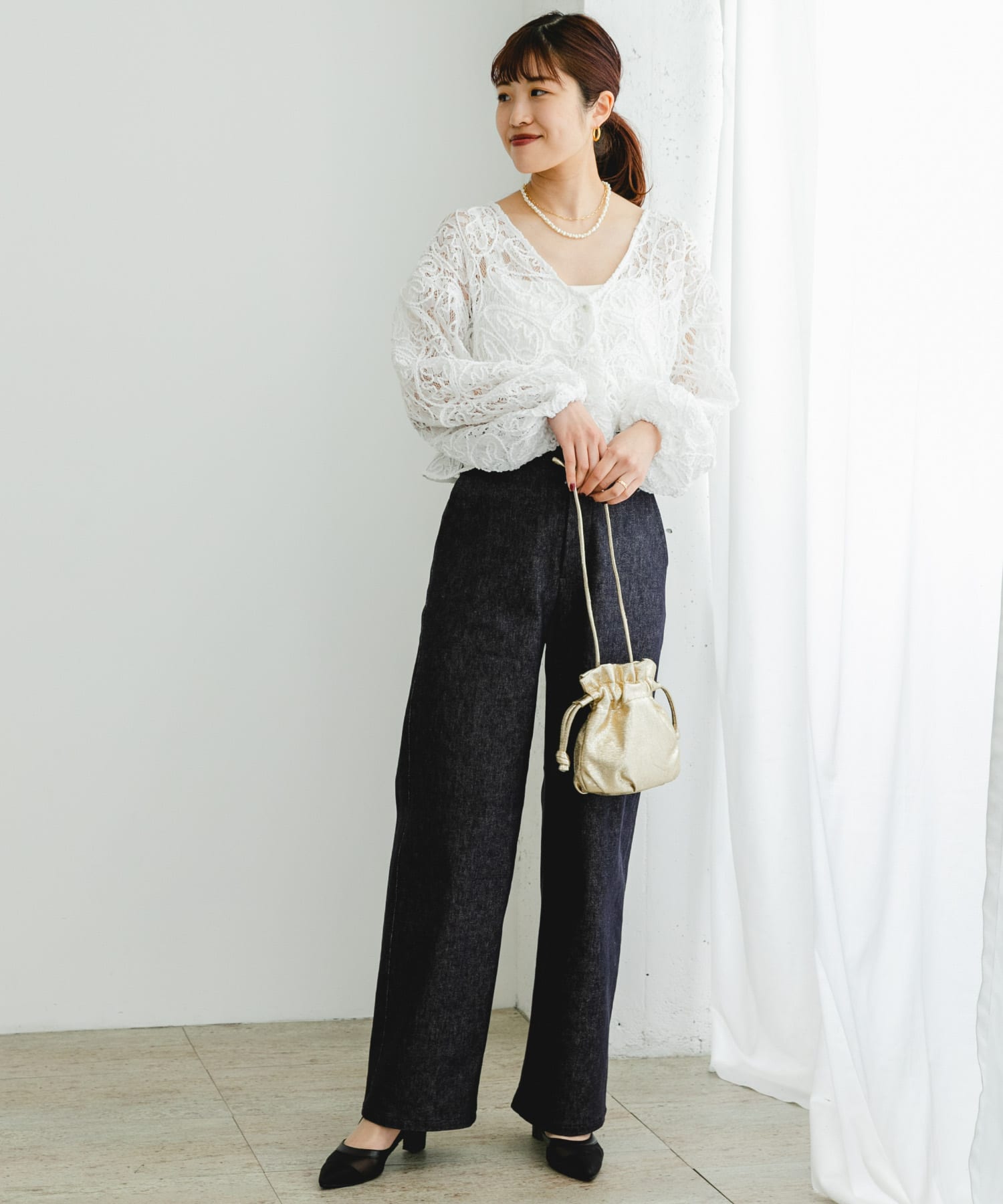 身長：163cm サイズ：38