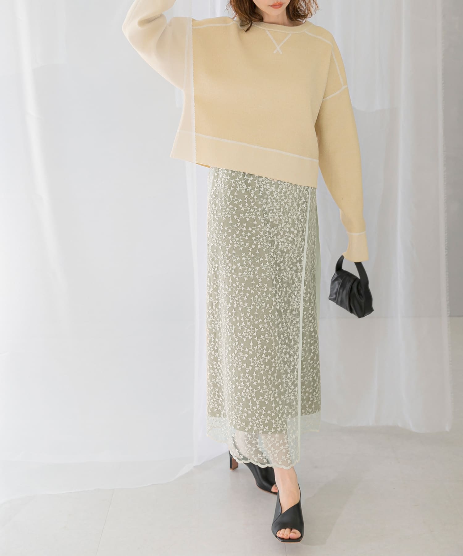 身長：165cm サイズ：FREE