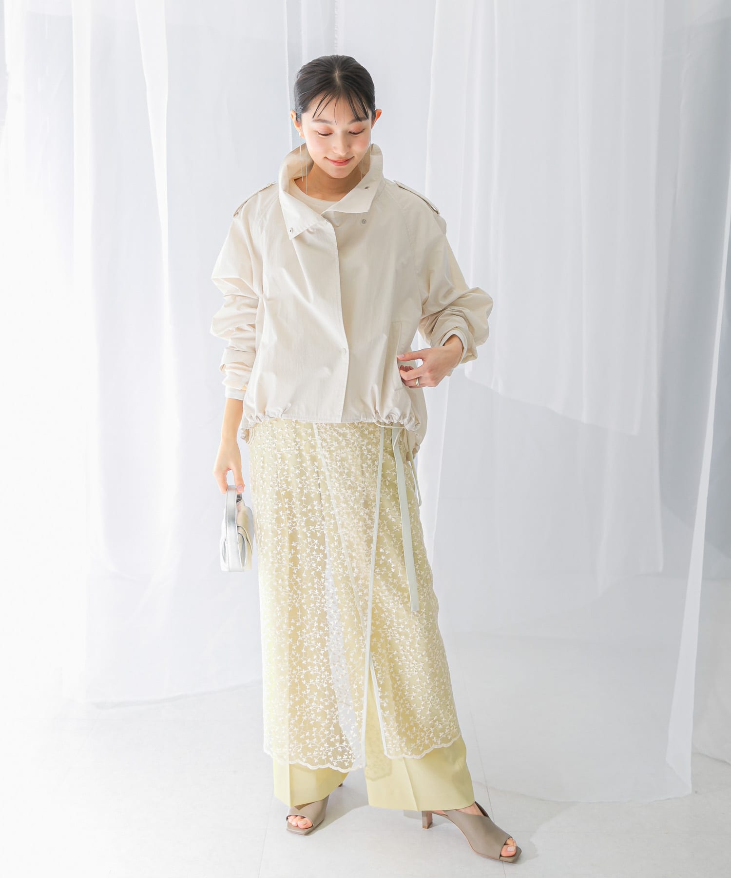 身長：165cm サイズ：FREE