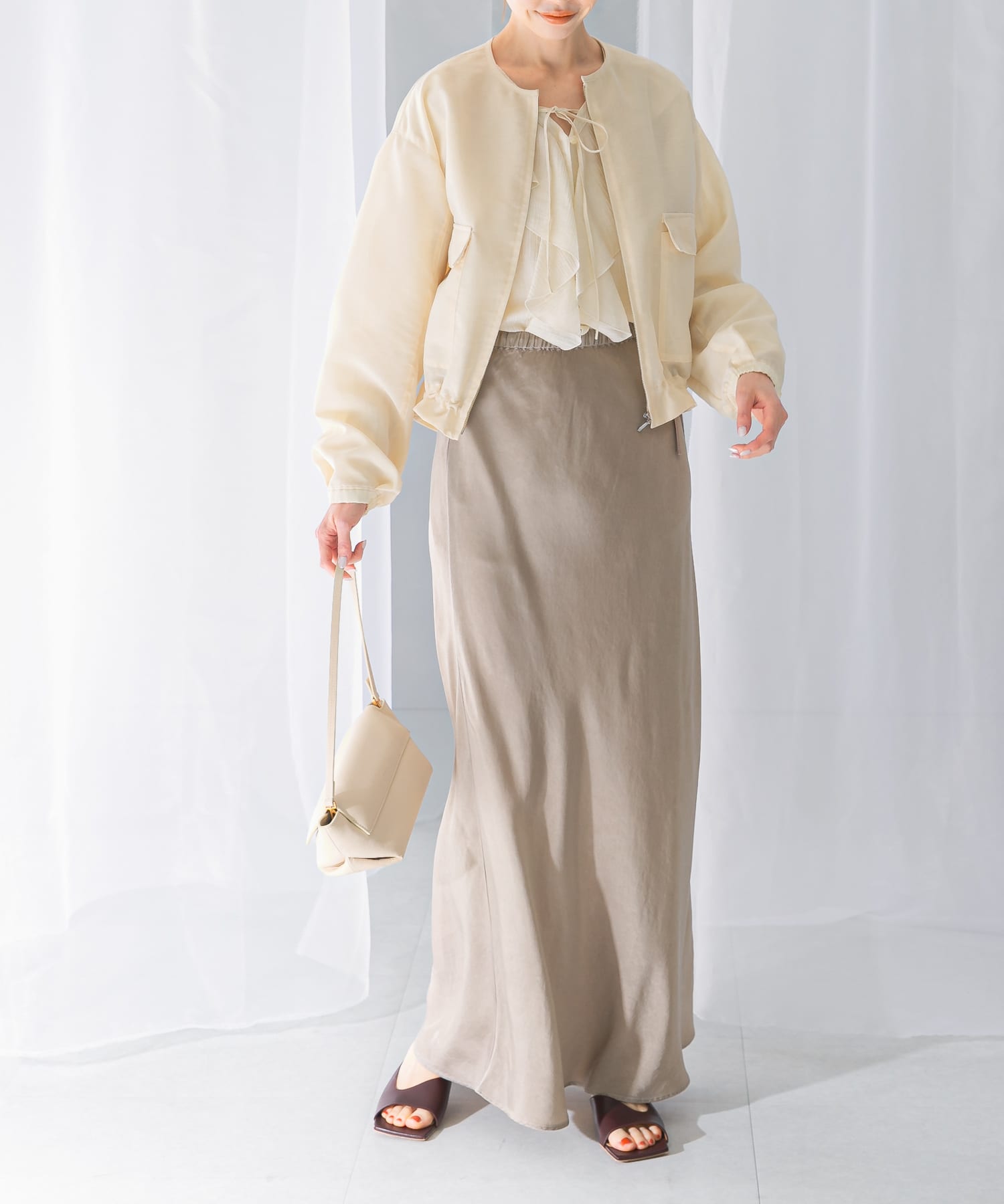 身長：165cm サイズ：38