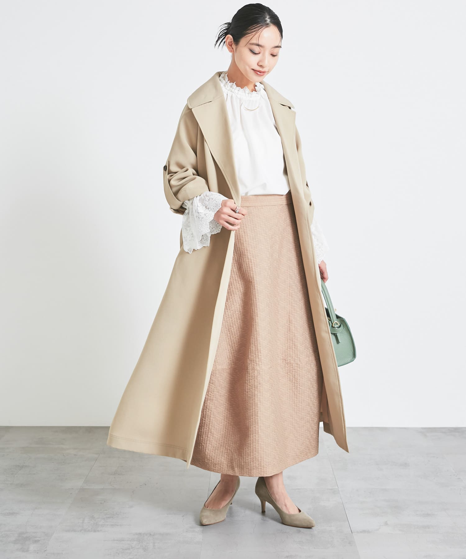 身長：163cm サイズ：38